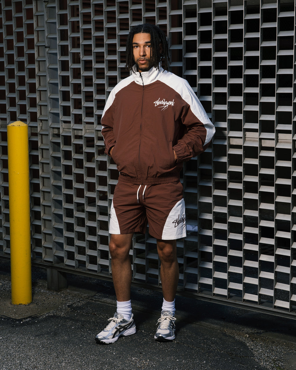 Needlework Heritage Track Jacket. Underground Apparel. Rule of Next Streetwear.