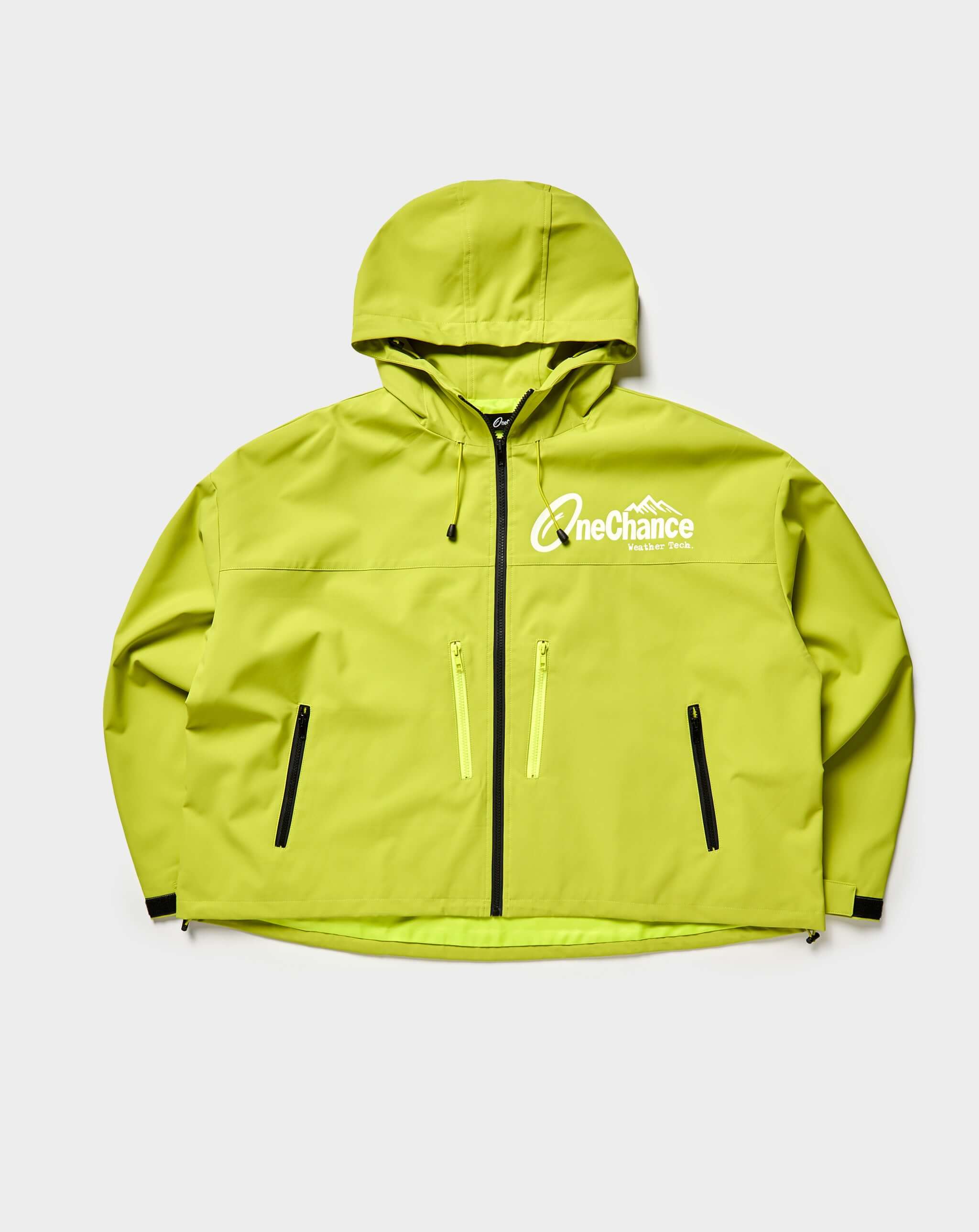One Chance One Chance Waterproof Weather Tech Jacket - Lime