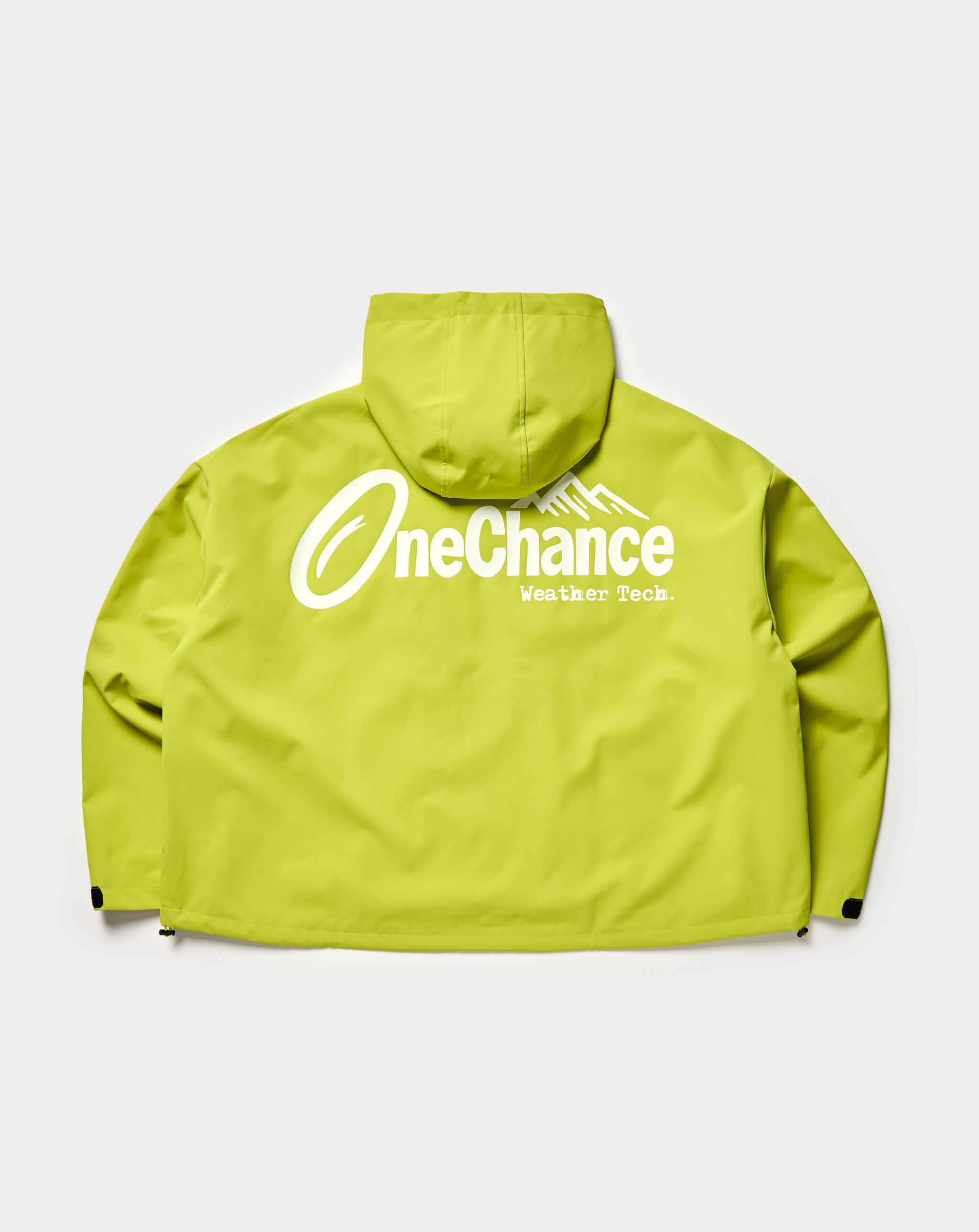 One Chance One Chance Waterproof Weather Tech Jacket - Lime