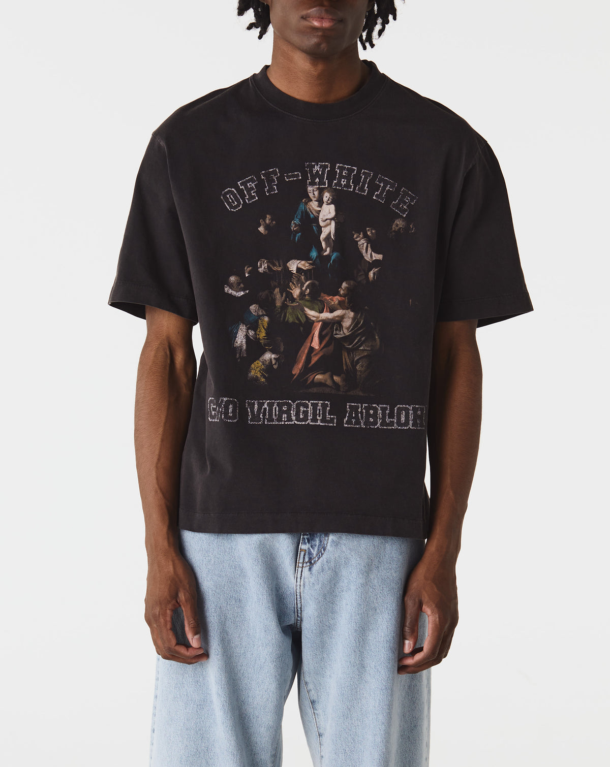 Off-White Mary Skate Short Sleeve T-Shirt - Rule of Next Apparel