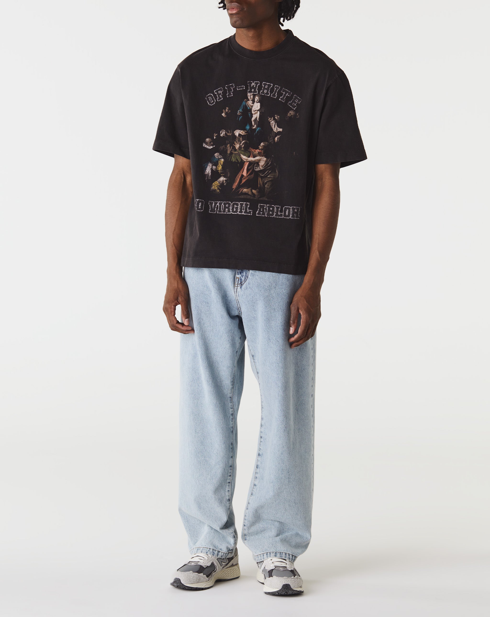 Off-White Mary Skate Short Sleeve T-Shirt - Rule of Next Apparel