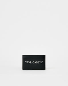 Off-White Quote Bookish Card Case - Rule of Next Accessories