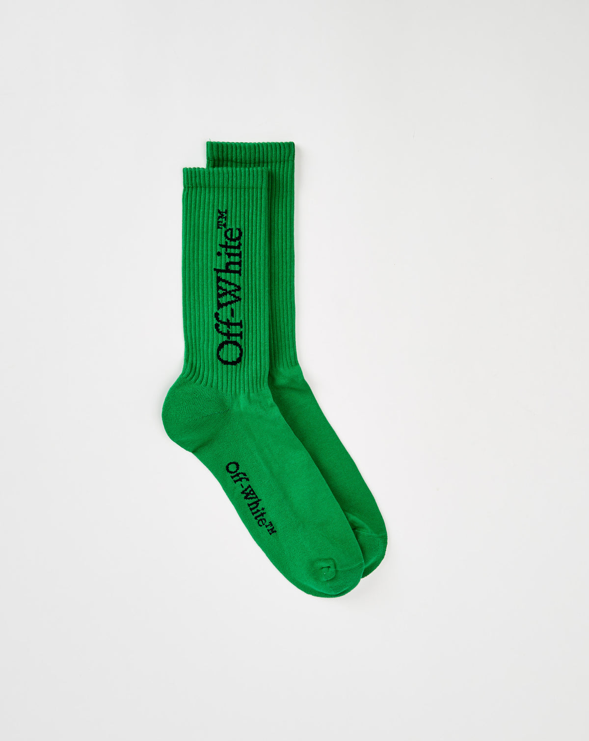 Off-White Mid Bookish Calf Socks - Rule of Next Accessories