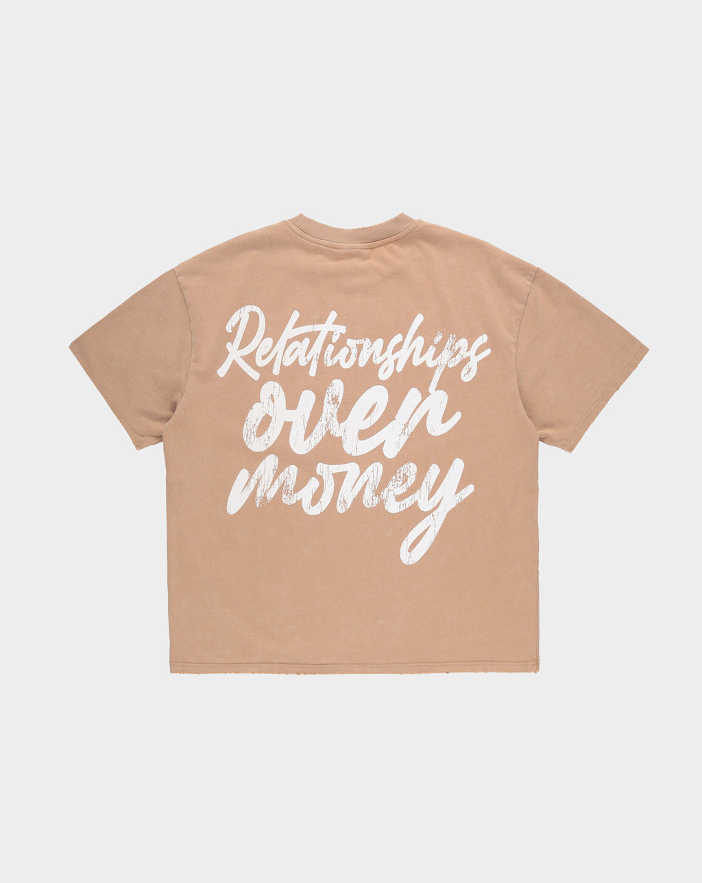 Needlework Relationships Over Money T-Shirt - Rule of Next Apparel