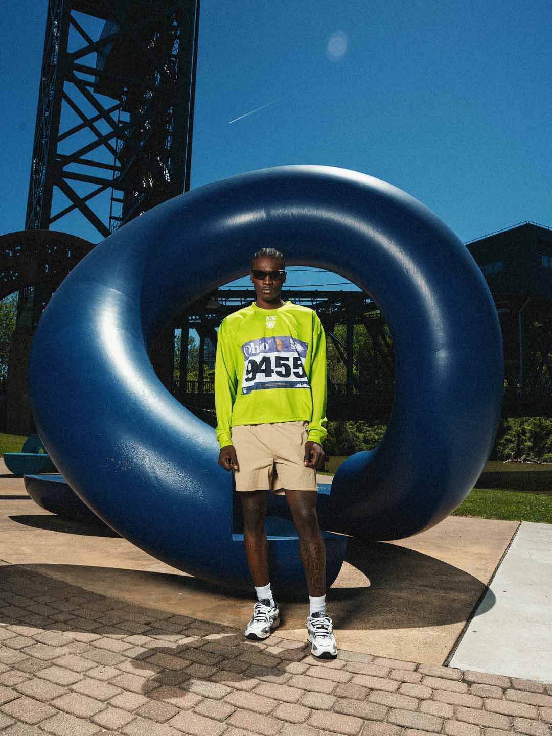 One Chance Running Club Mesh Long Sleeve. Underground Apparel. Rule of Next Streetwear.