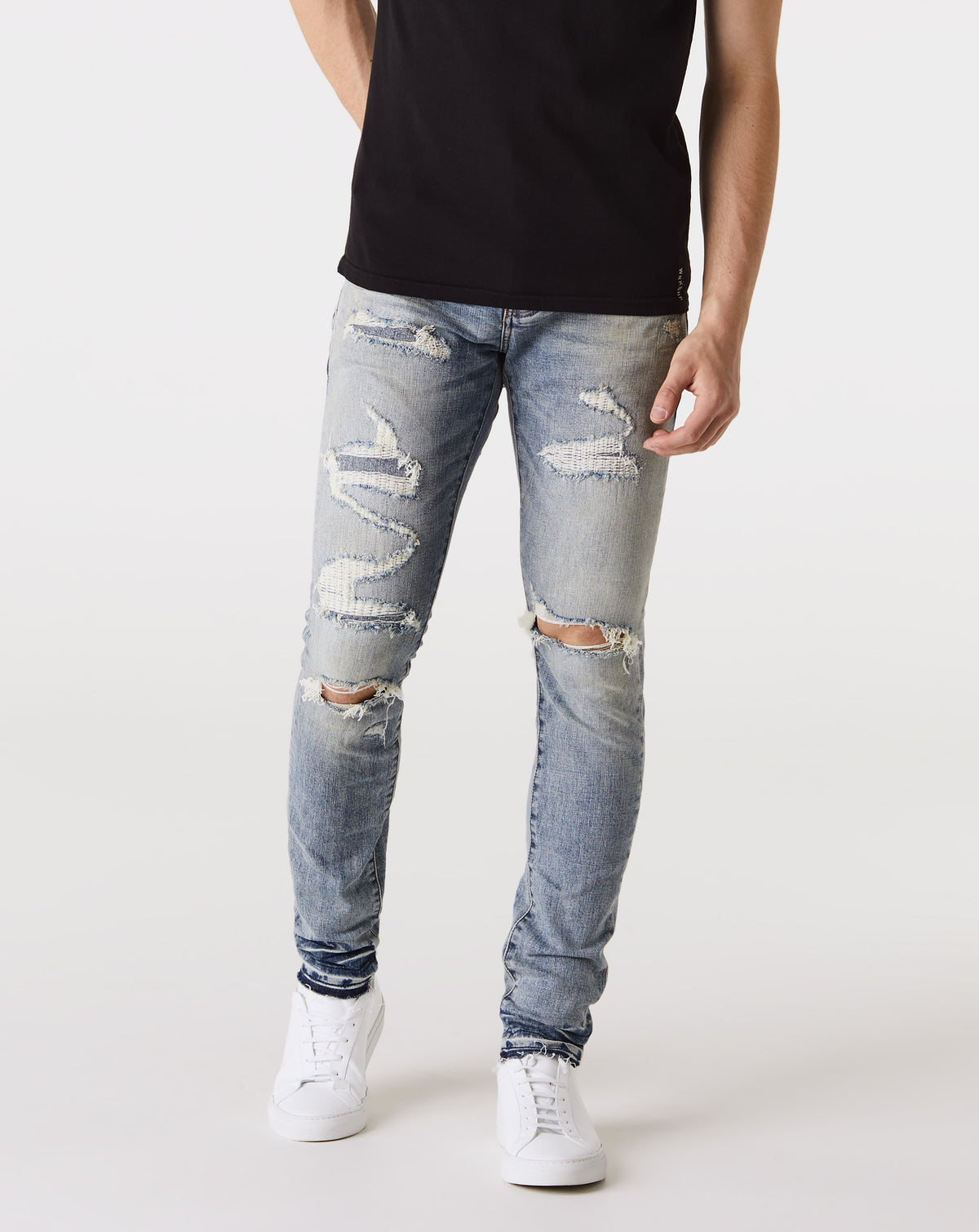 Purple Brand Light Indigo Vintage Jeans - Rule of Next Apparel