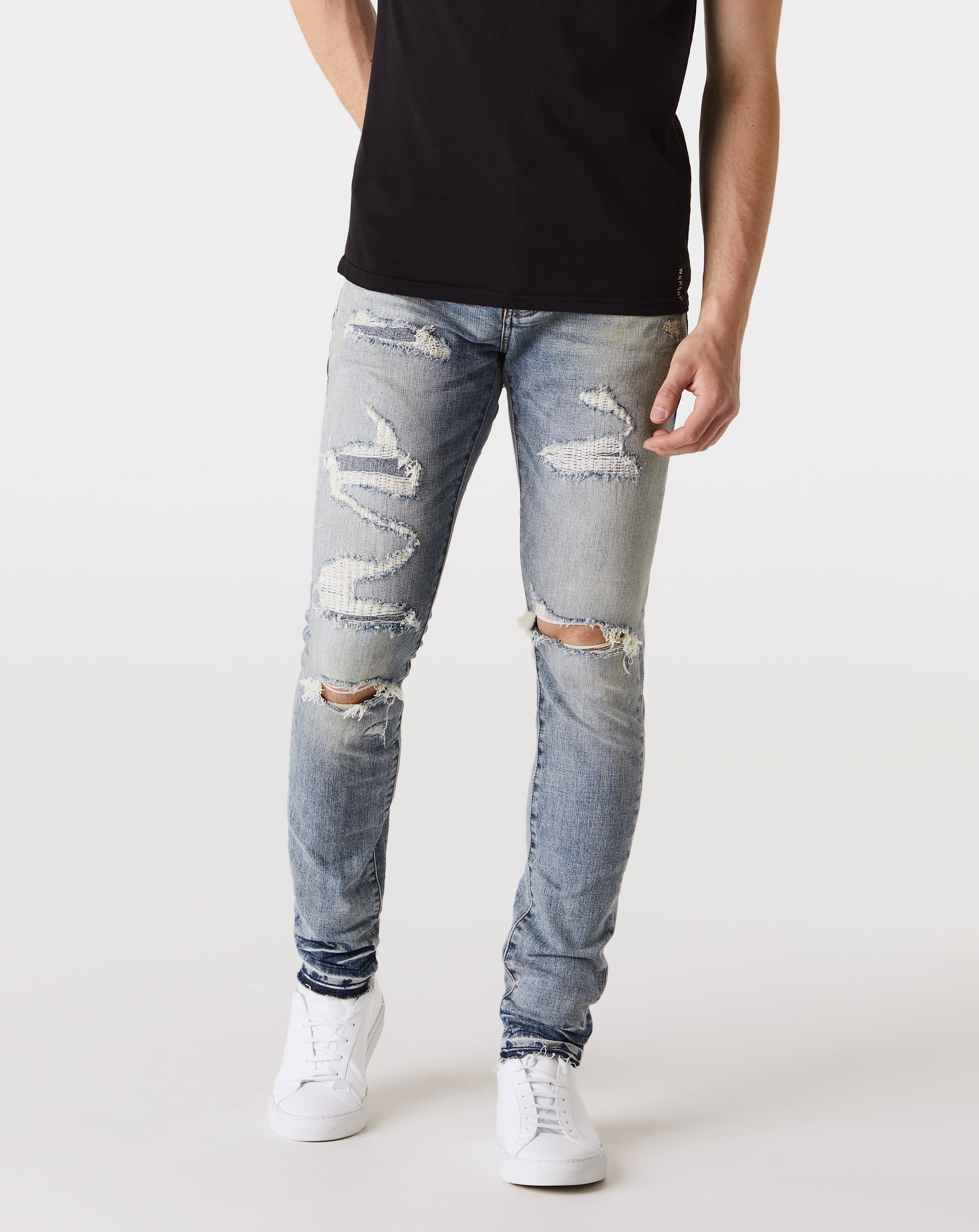Purple Brand Light Indigo Vintage Jeans - Rule of Next Apparel