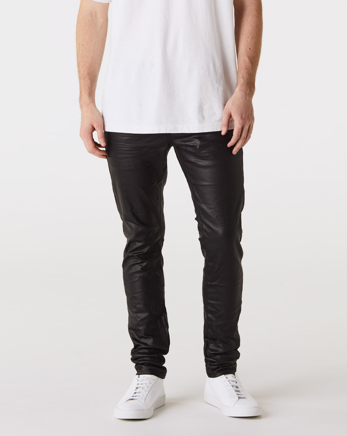 Purple Brand Patent Film Denim - Rule of Next Apparel