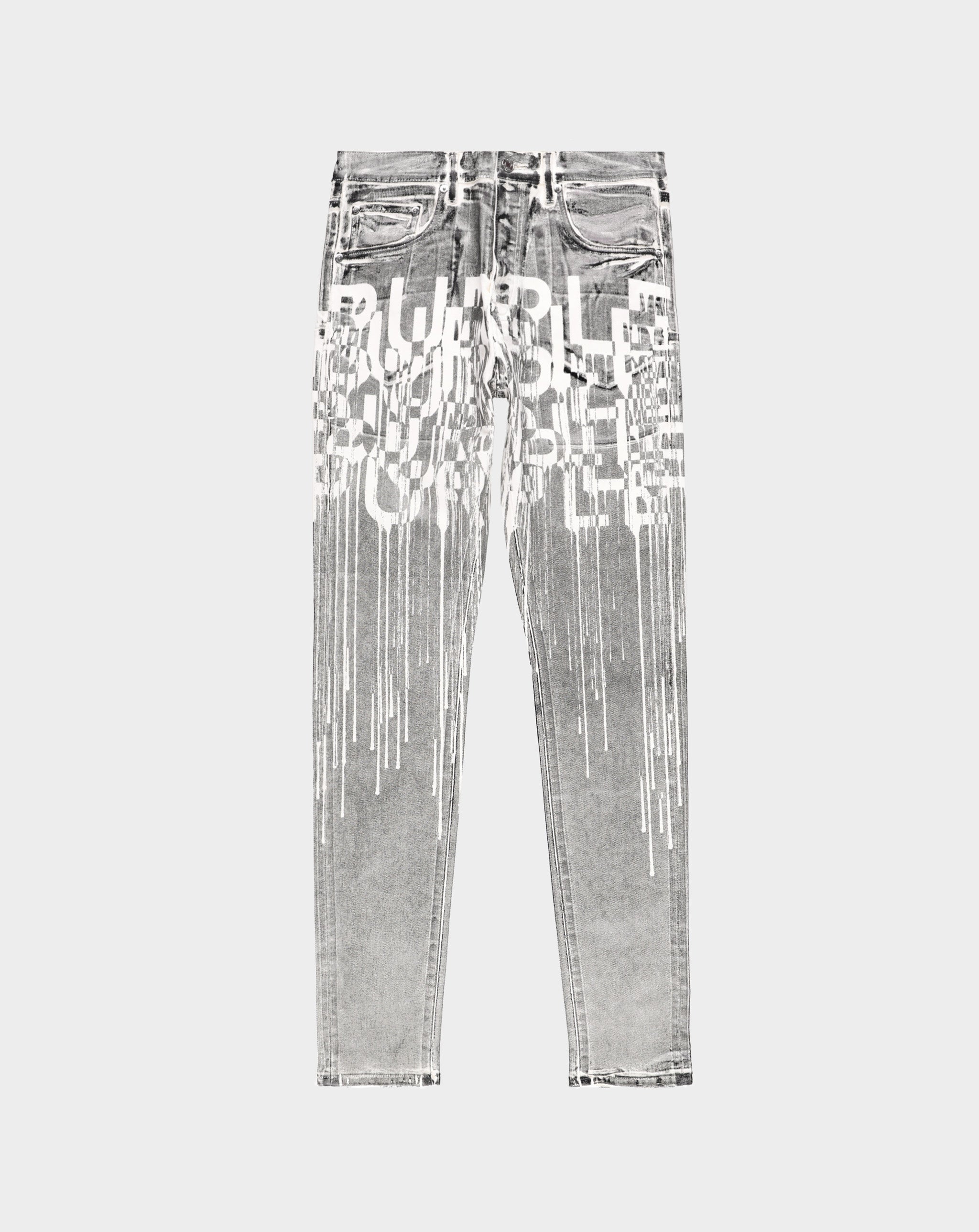 Purple Brand - P001 Skinny Jeans - Black Foil – Rule of Next