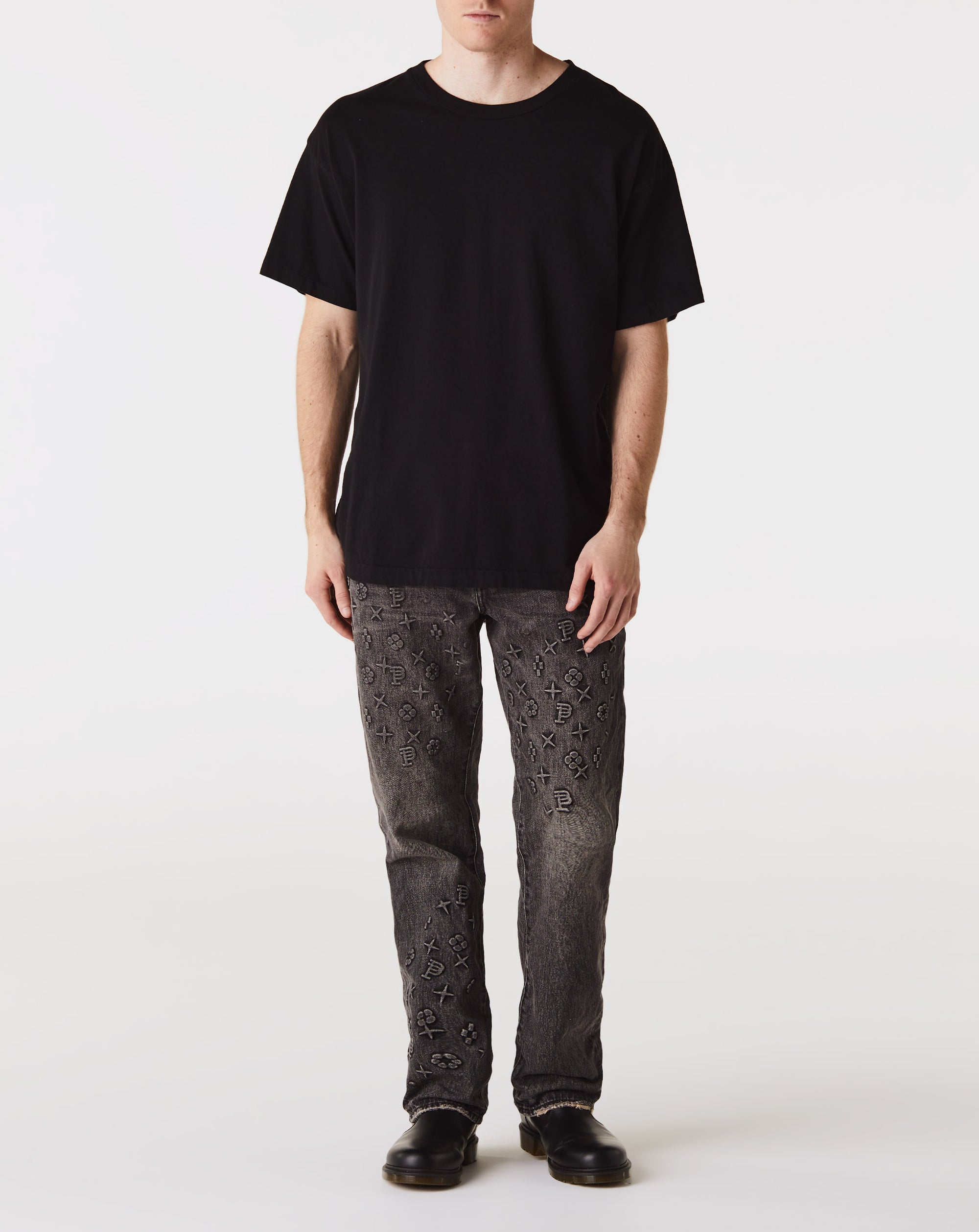 Purple Brand Embossed Denim - Rule of Next Apparel