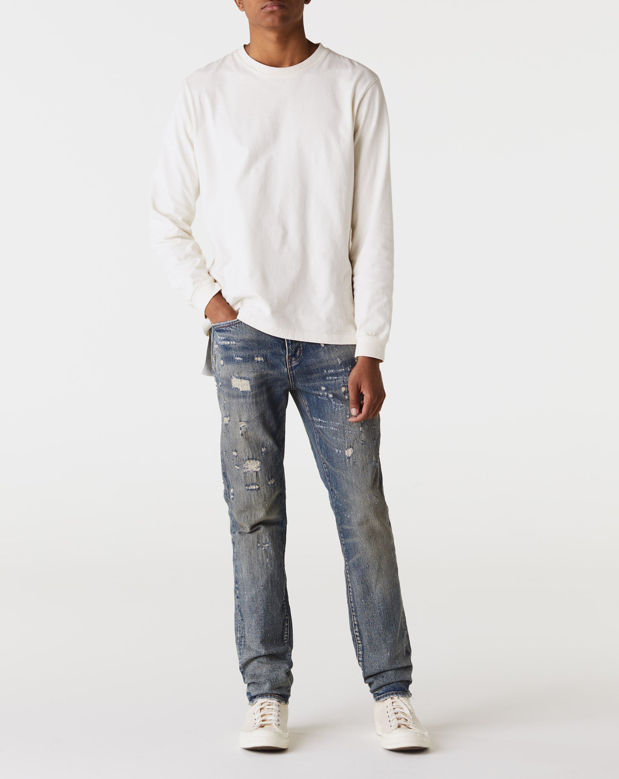 Purple Brand Vintage Laser Repair Denim - Rule of Next Apparel