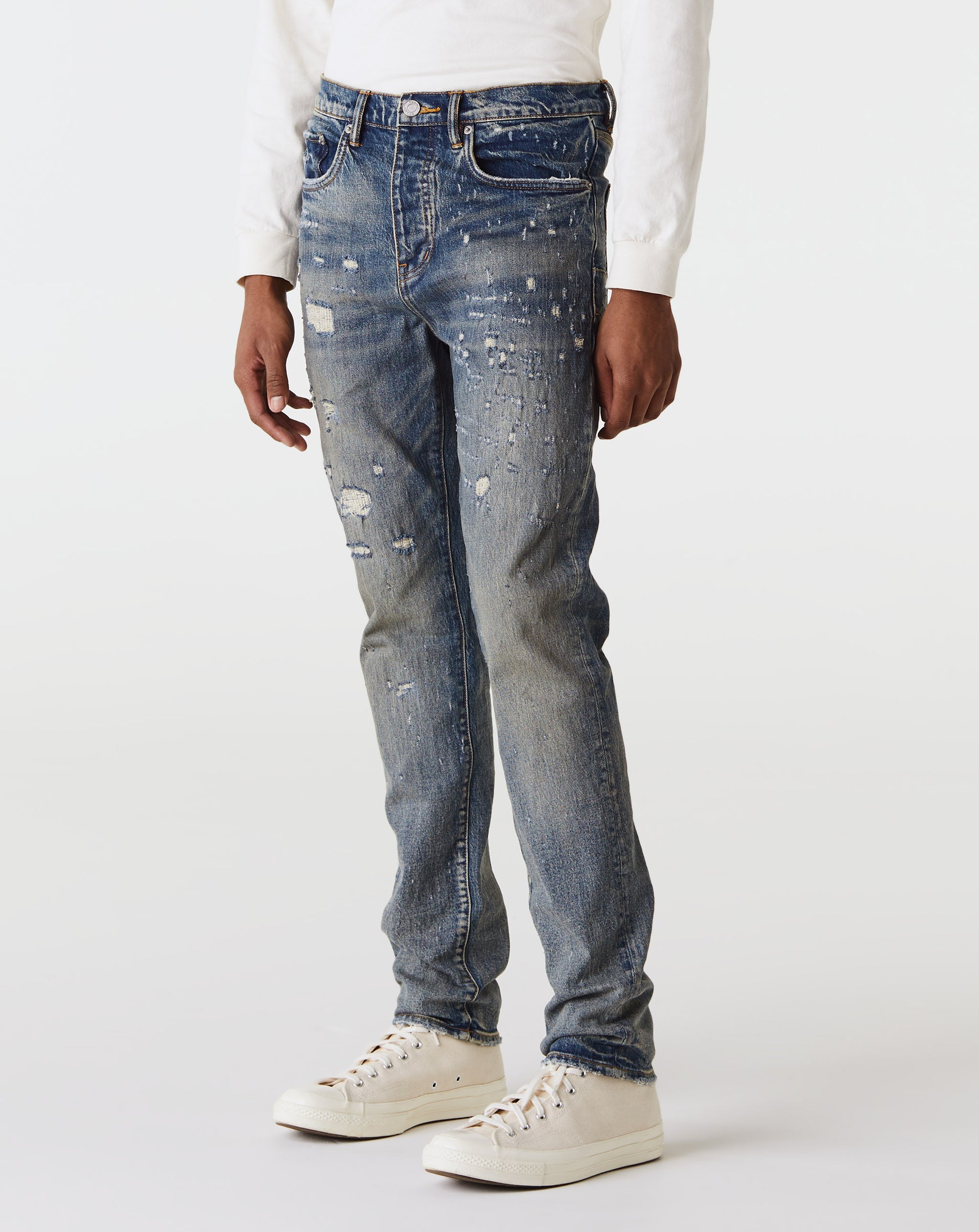 Purple Brand Vintage Laser Repair Denim - Rule of Next Apparel