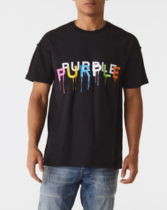Purple Brand Textured Inside Out T-Shirt - Rule of Next Apparel