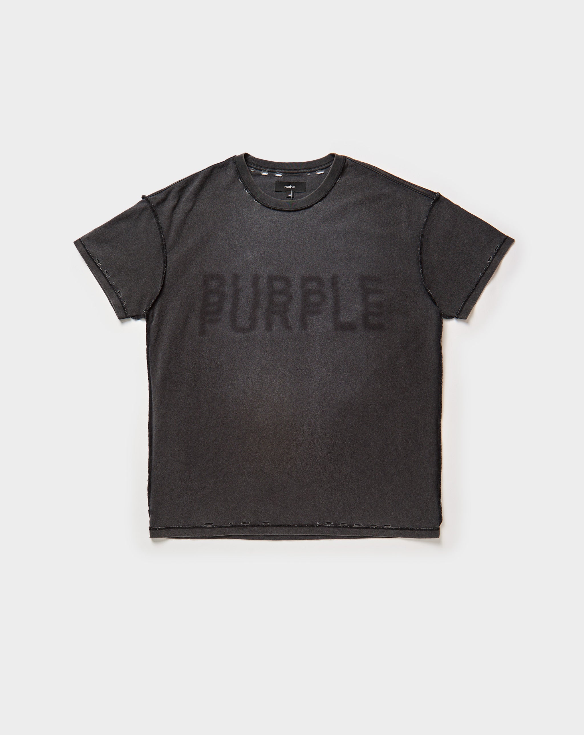 Purple Brand Textured Inside Out T-Shirt. Underground Apparel. Rule of Next Streetwear.