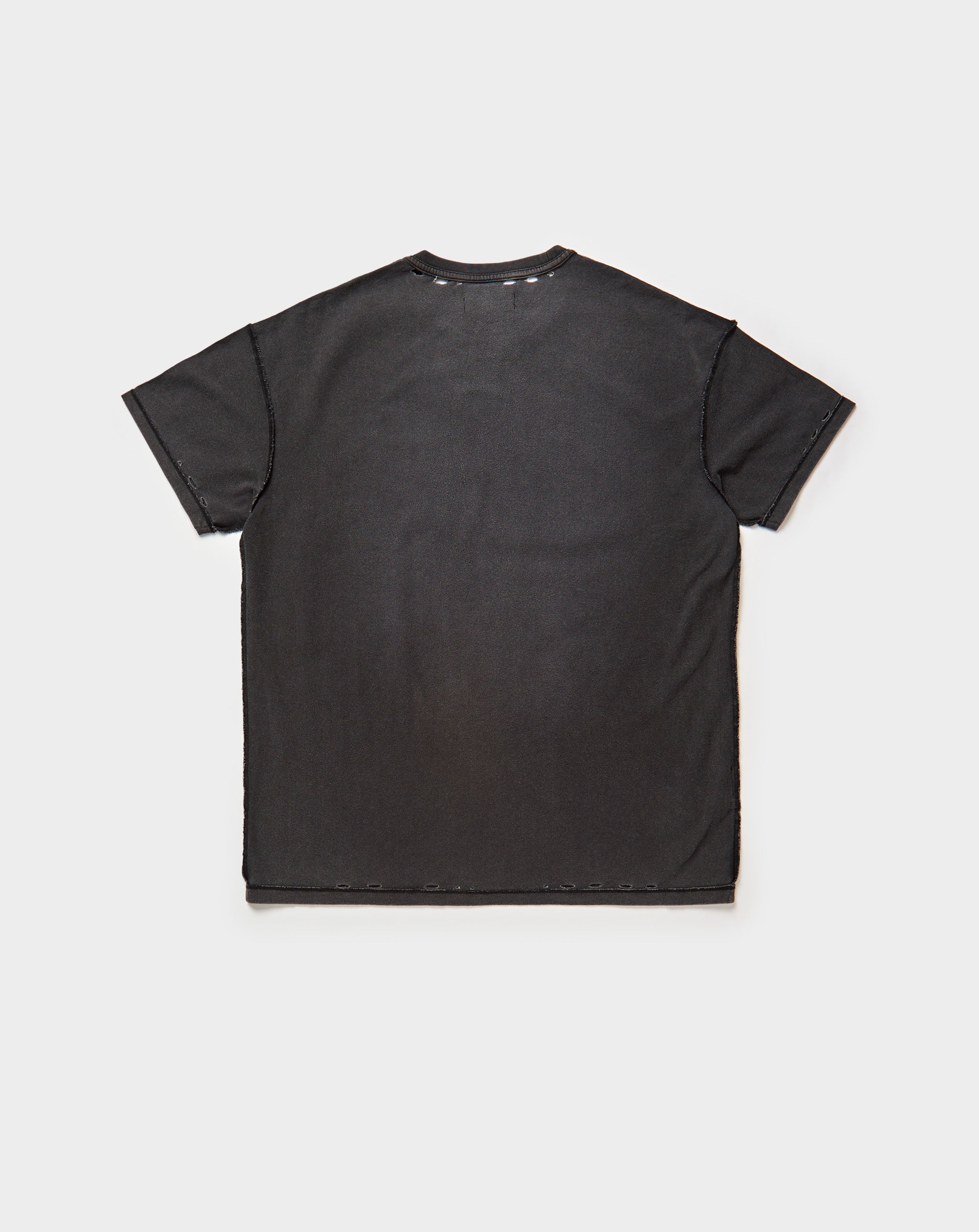 Purple Brand Textured Inside Out T-Shirt. Underground Apparel. Rule of Next Streetwear.