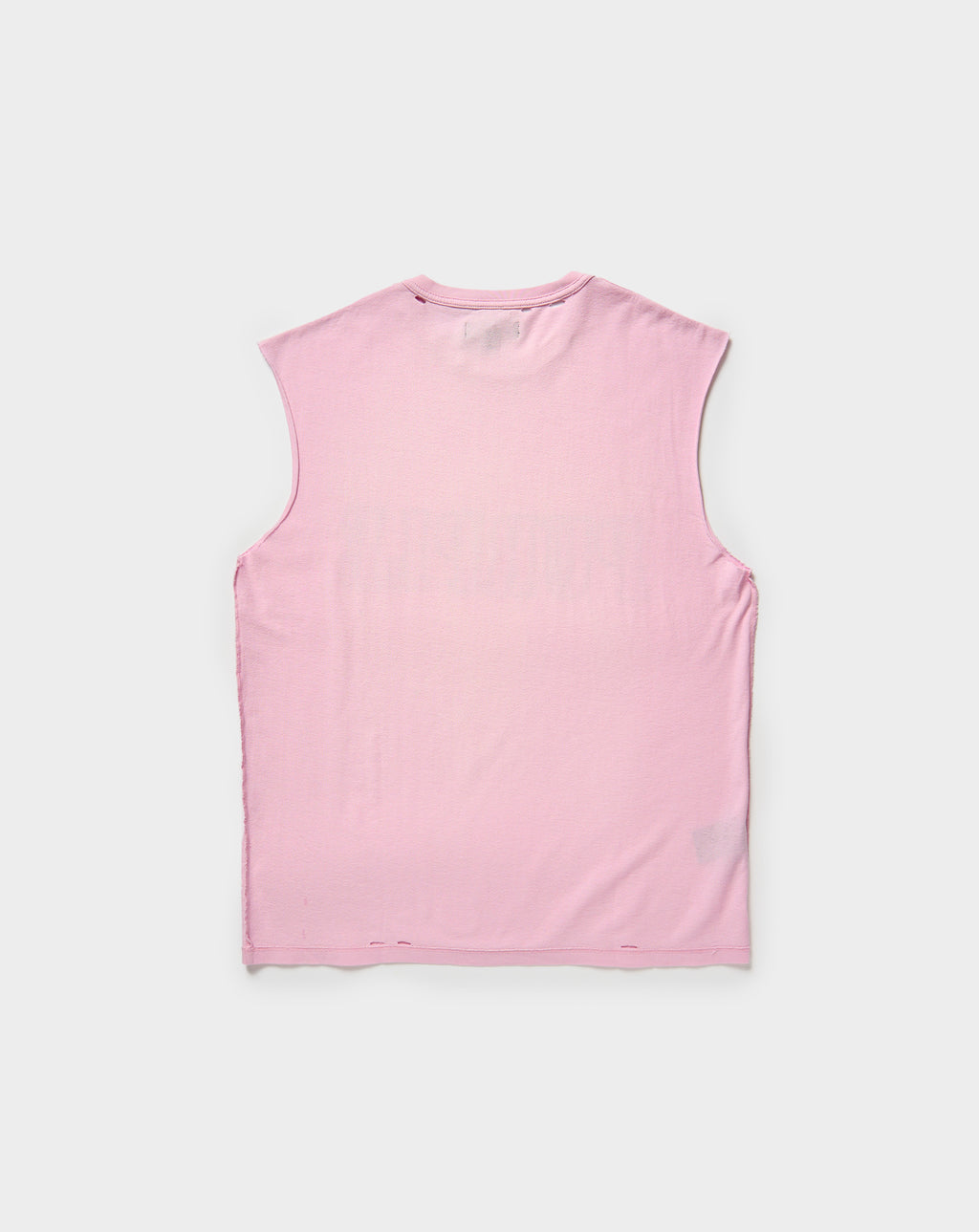Textured Sleeveless T-Shirt