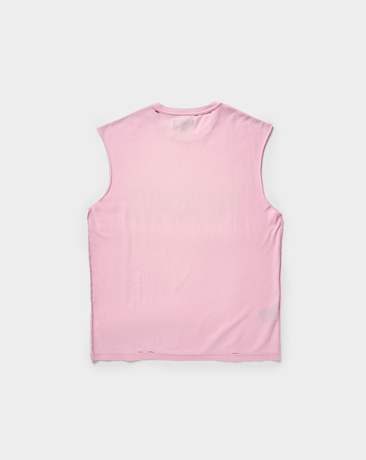 Textured Sleeveless T-Shirt