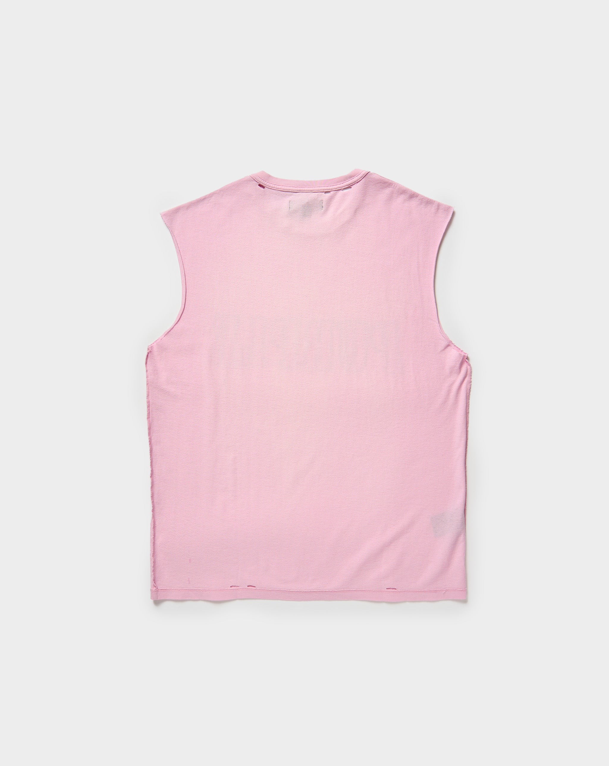 Textured Sleeveless T-Shirt