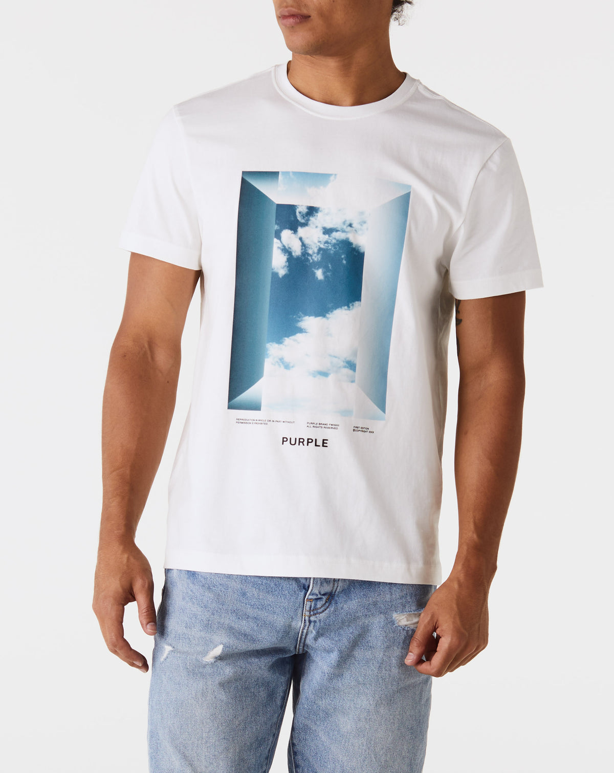 Purple Brand Mercerized Cotton T-Shirt - Rule of Next Apparel