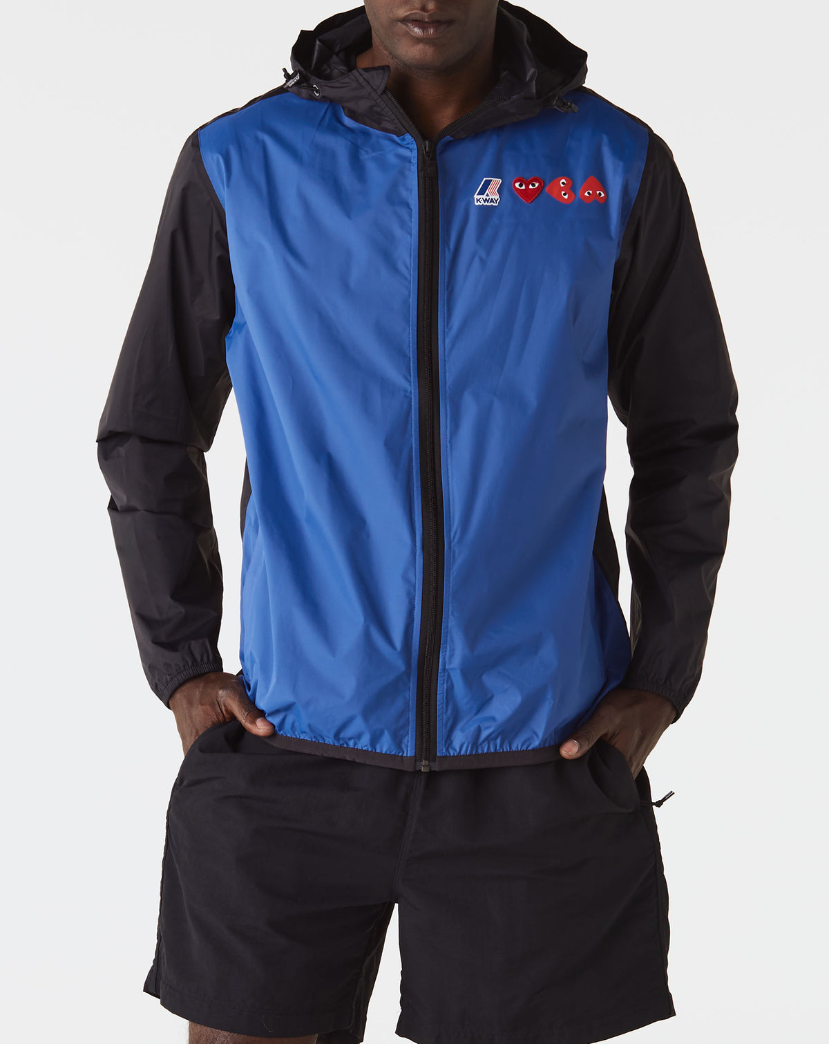 Comme des Garcons PLAY K-Way Full Zip Hoodie - Rule of Next Apparel