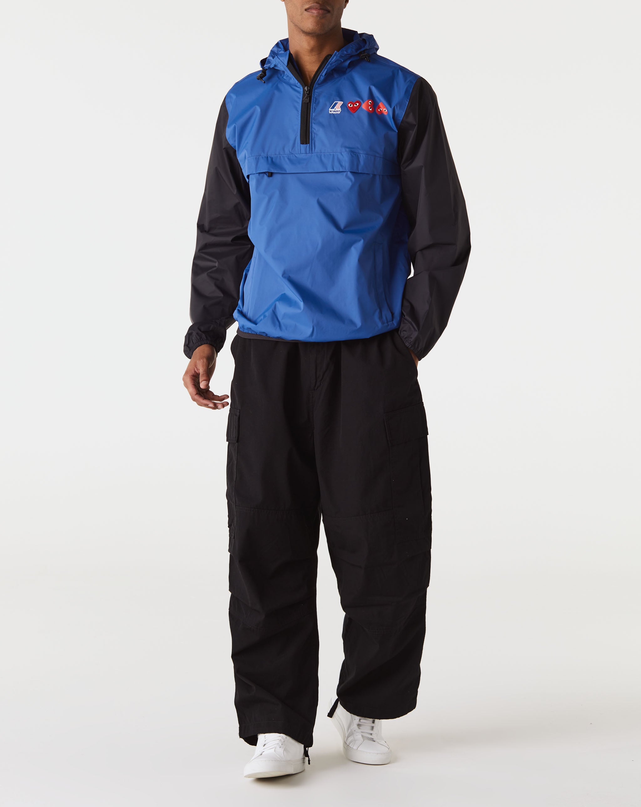 Comme des Garcons PLAY K-Way Half Zip Hoodie - Rule of Next Apparel