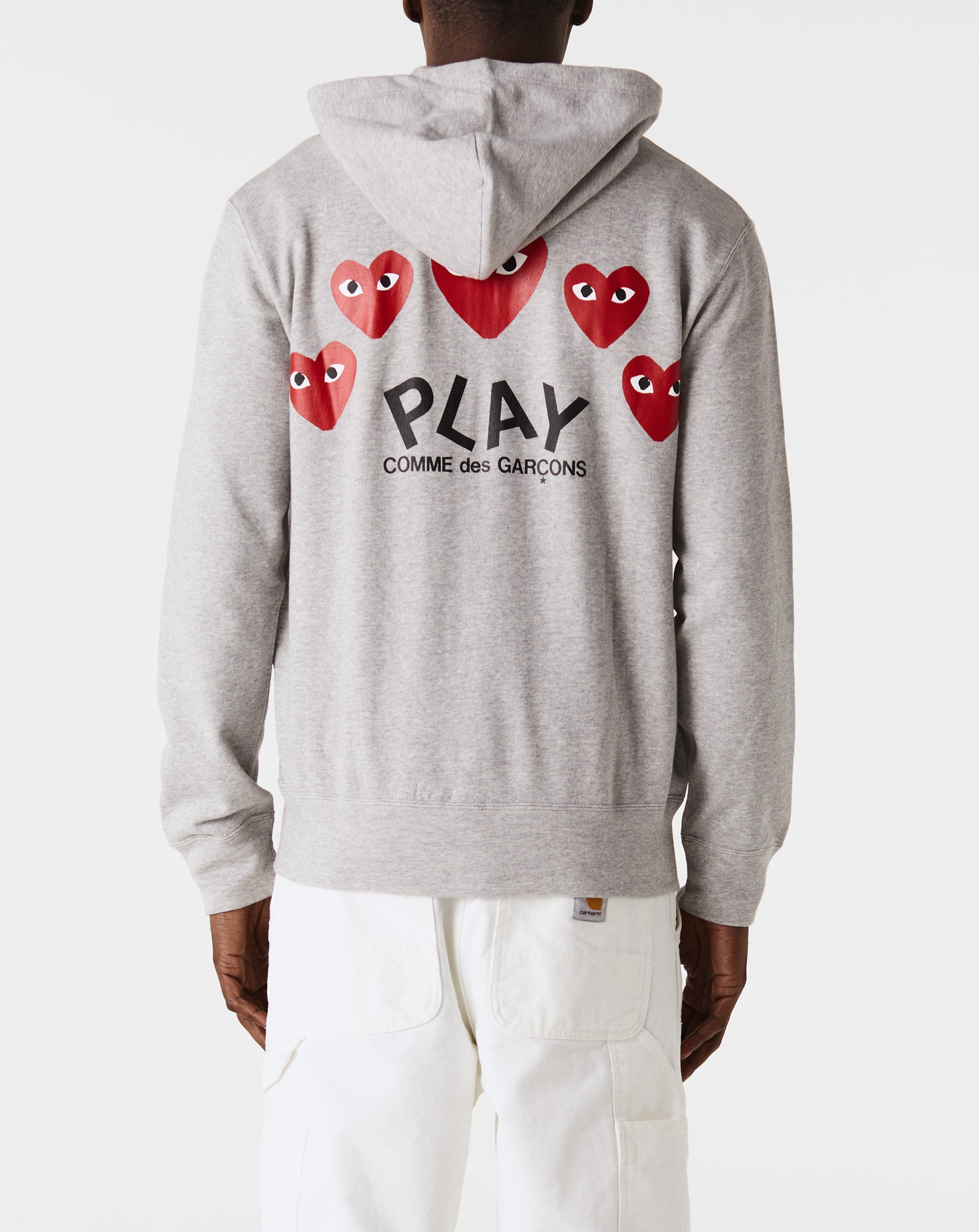 Comme des Garcons PLAY Multi Heart Logo Hoodie - Rule of Next Apparel