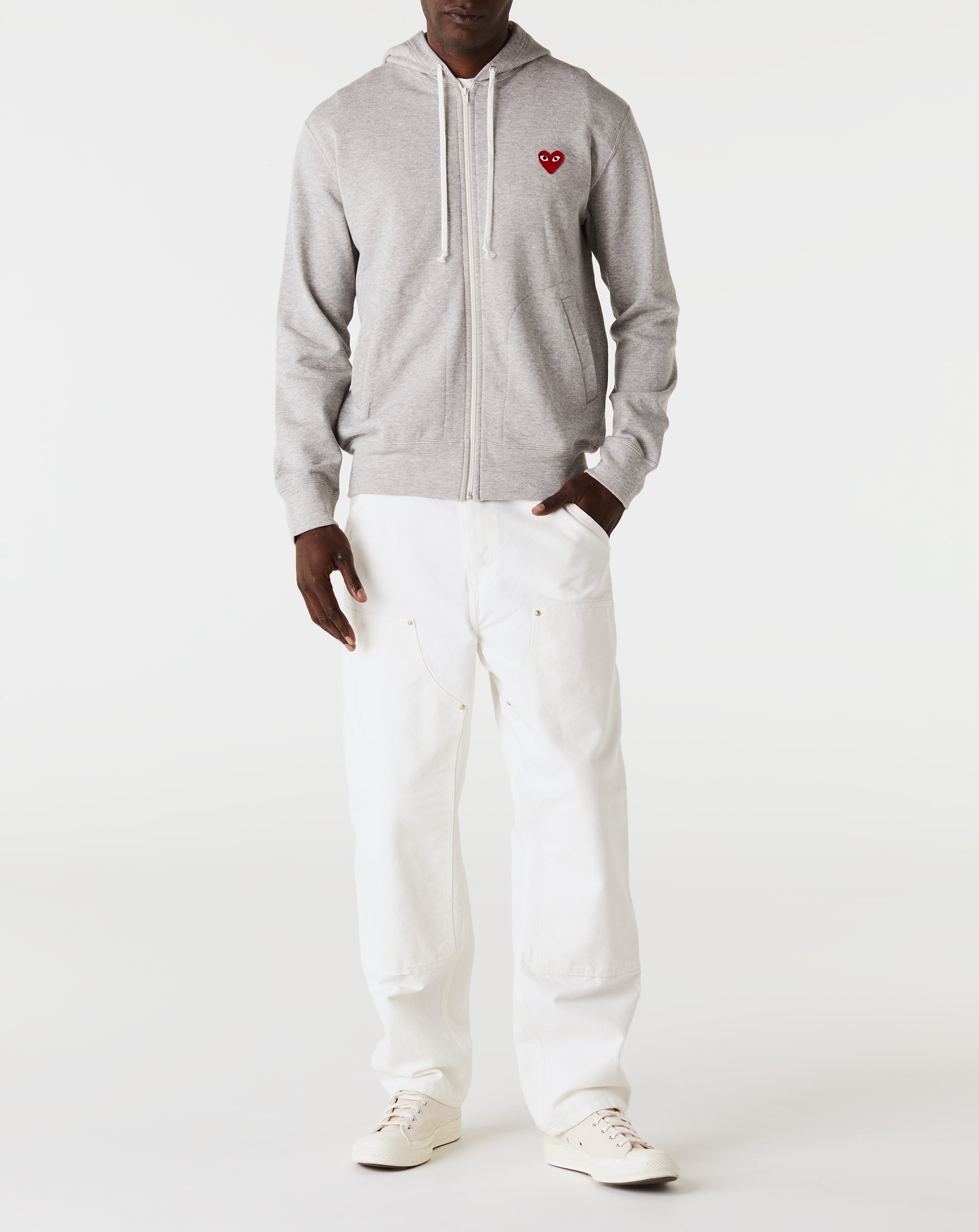 Comme des Garcons PLAY Multi Heart Logo Hoodie - Rule of Next Apparel