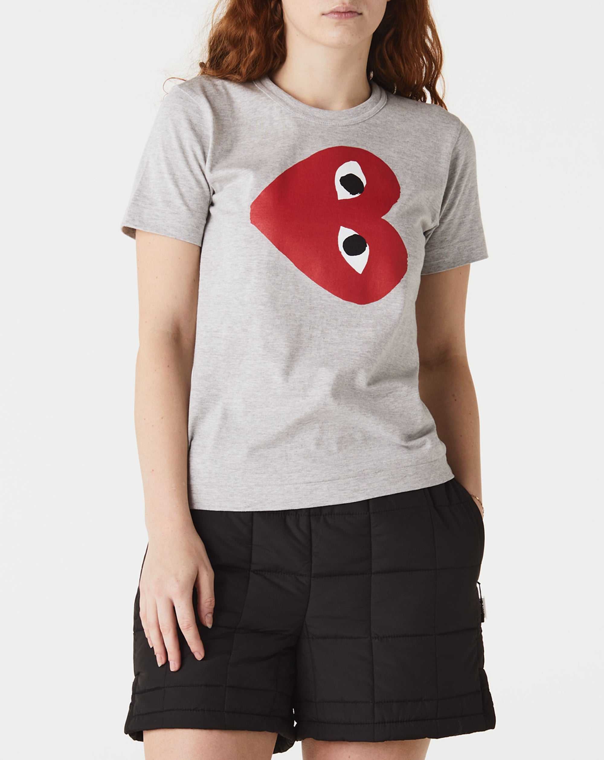 Comme des Garcons PLAY Women's Play Logo T-Shirt - Rule of Next Apparel