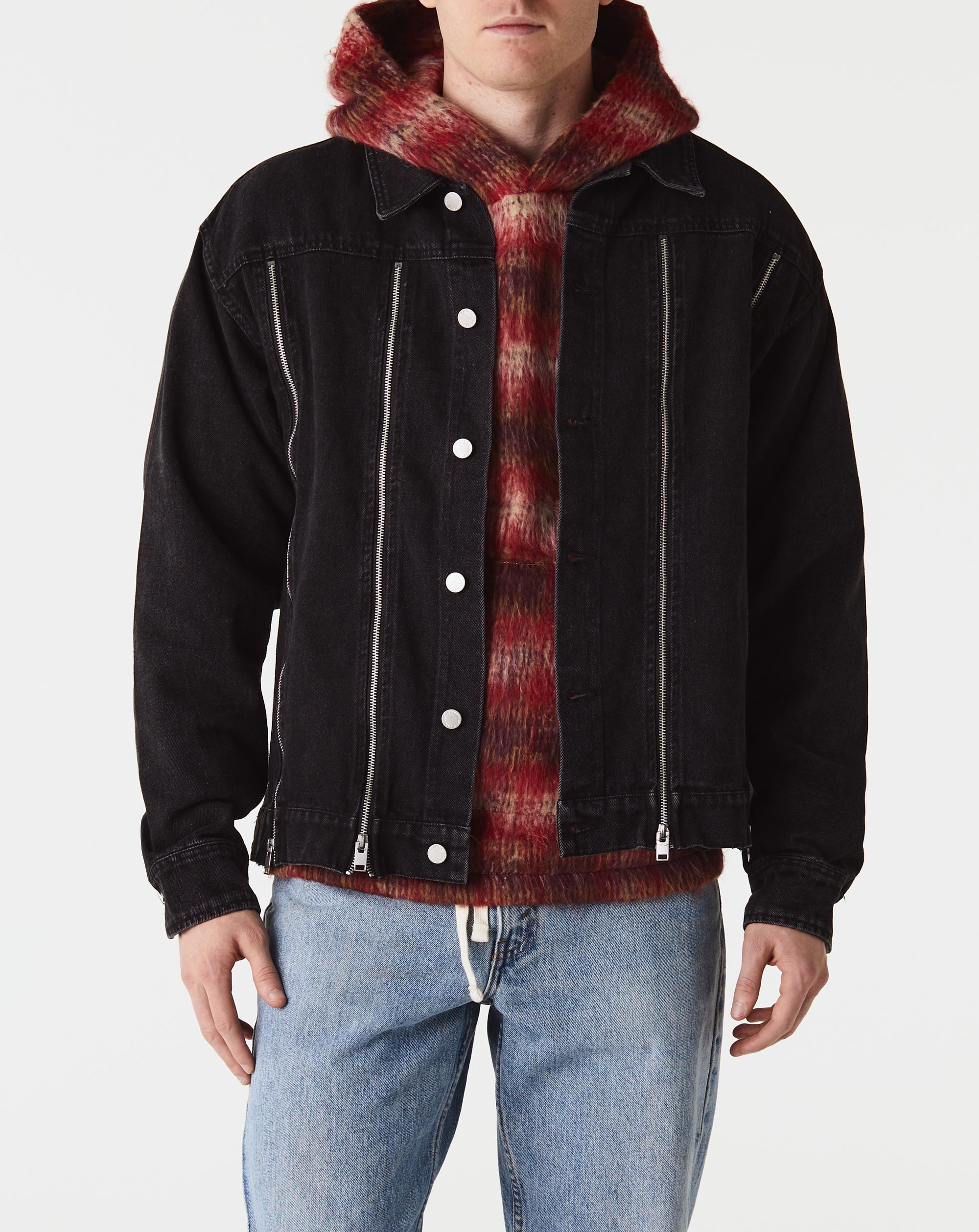Pleasures Mileage Denim Trucker Jacket - Rule of Next Apparel
