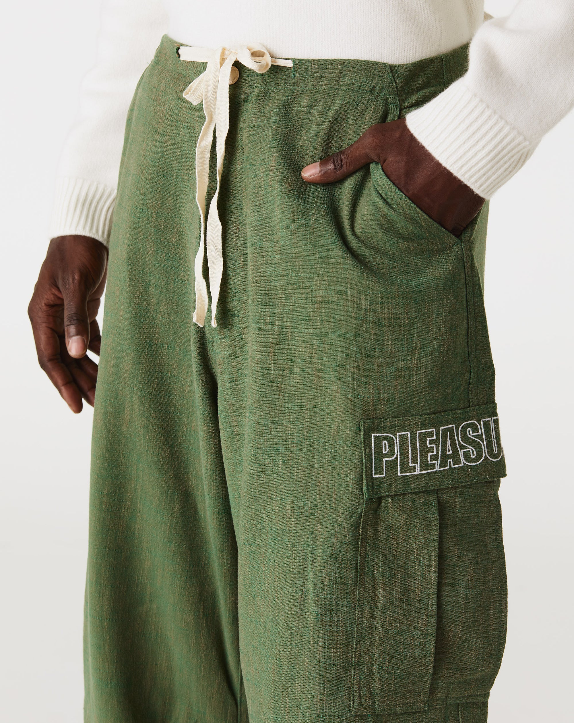 Pleasures Visitor Wide Fit Cargo Pants - Rule of Next Apparel