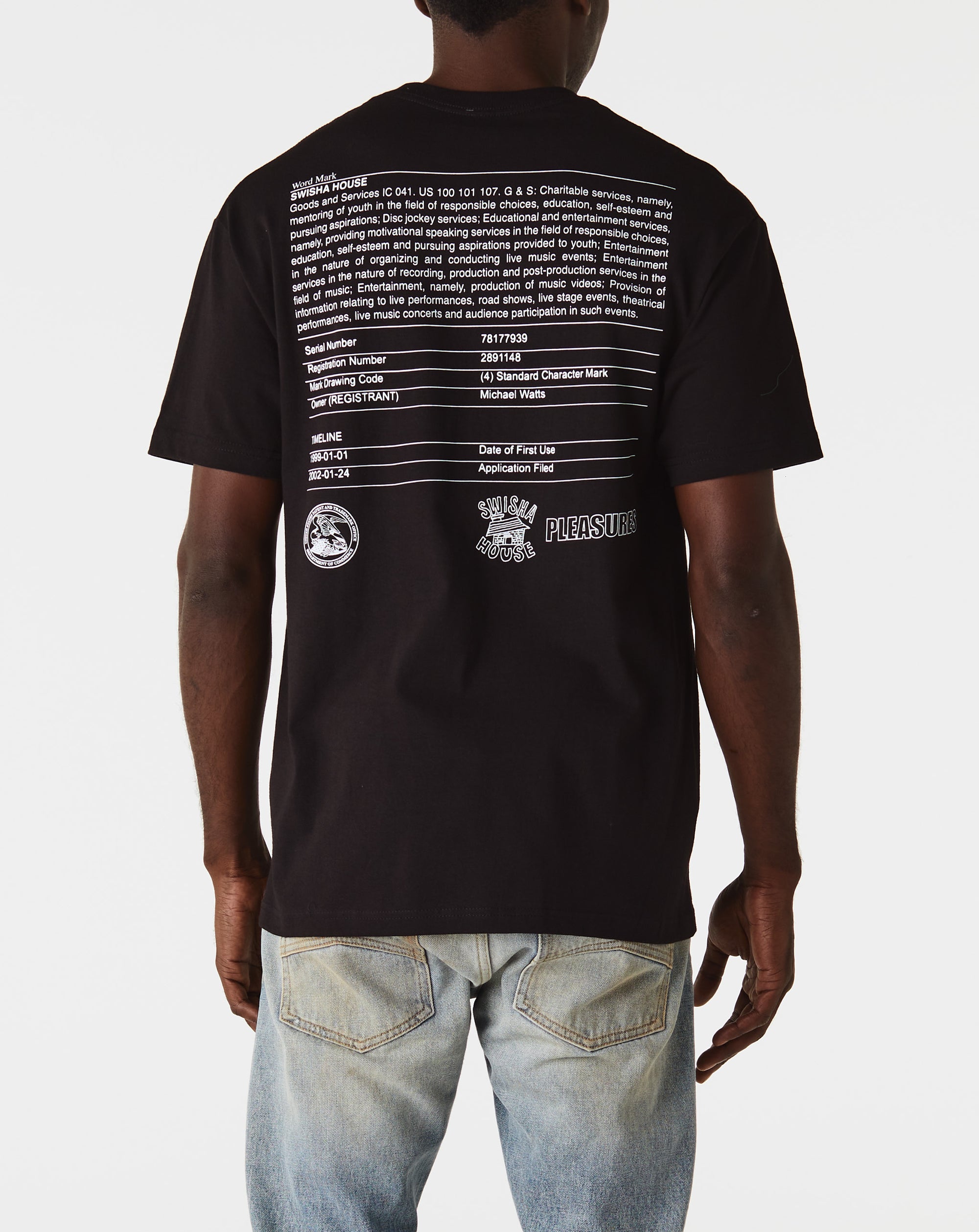 Pleasures Trademark T-Shirt - Rule of Next Apparel