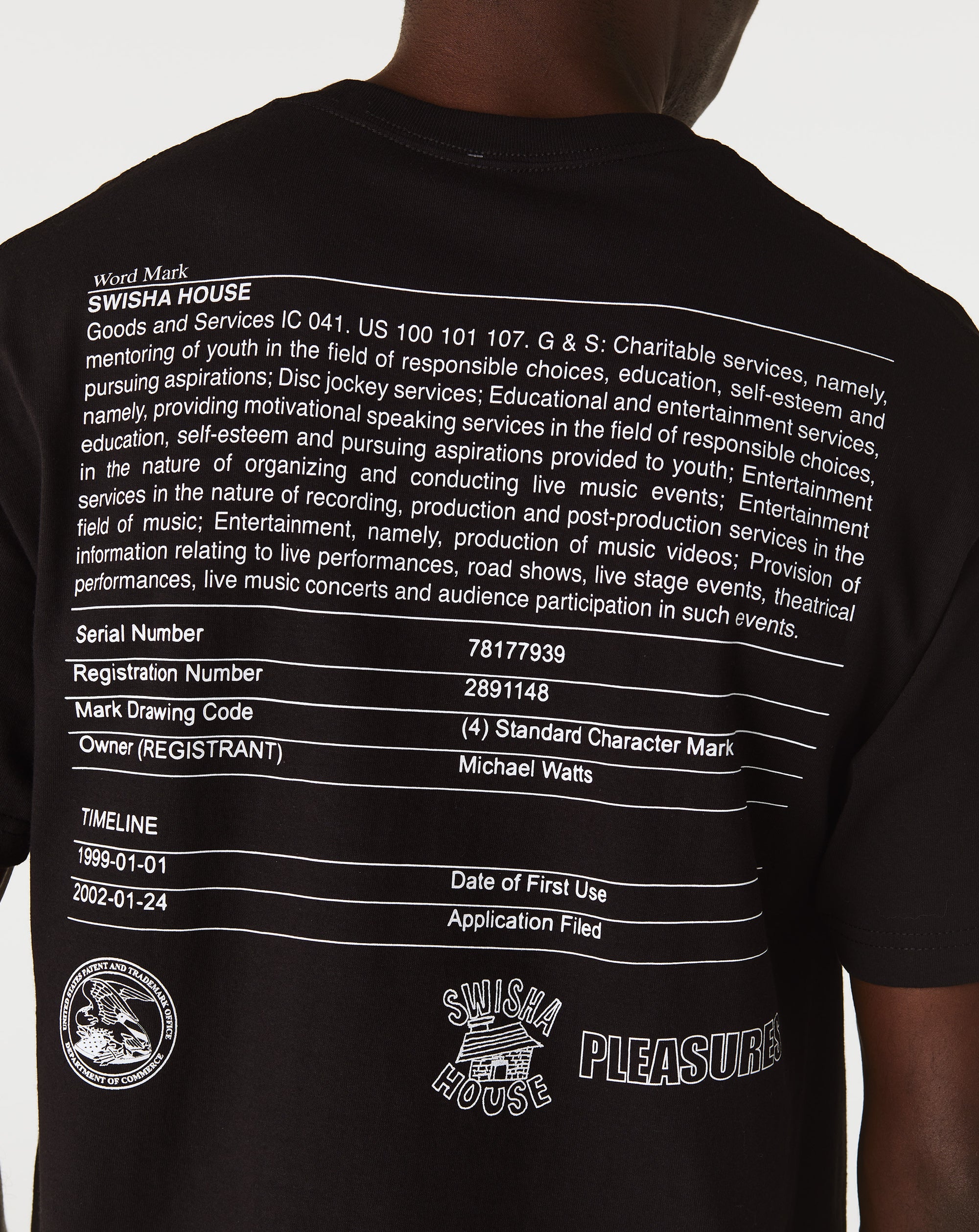 Pleasures Trademark T-Shirt - Rule of Next Apparel