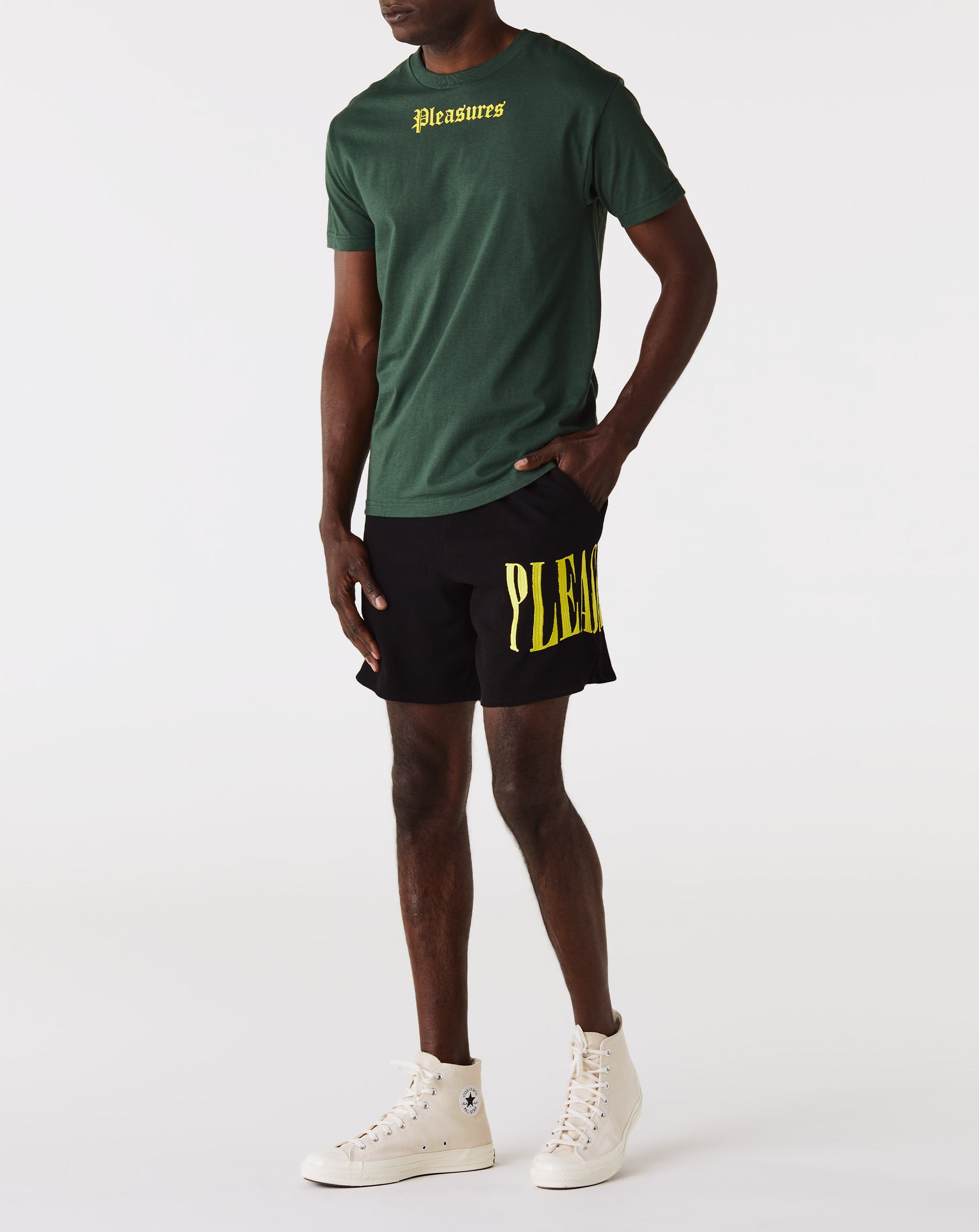 Pleasures Twitch Waffle Knit Shorts - Rule of Next Apparel