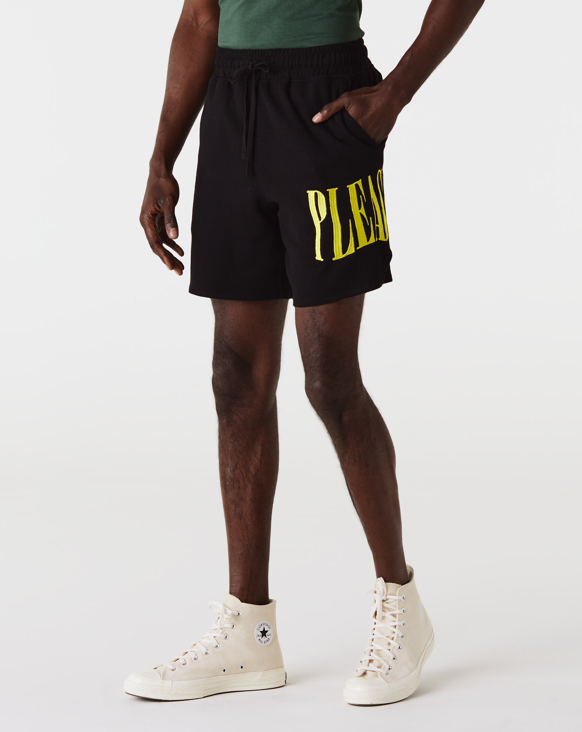 Pleasures Twitch Waffle Knit Shorts - Rule of Next Apparel
