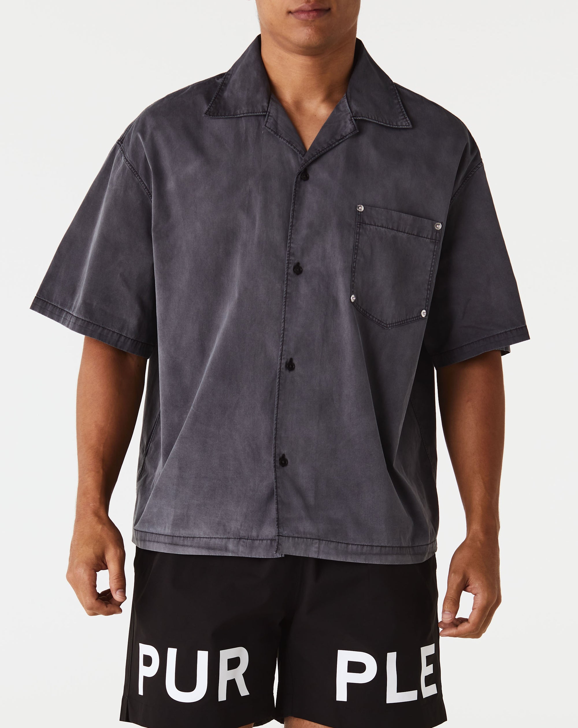Purple Brand Cotton Poplin Shirt - Rule of Next Apparel