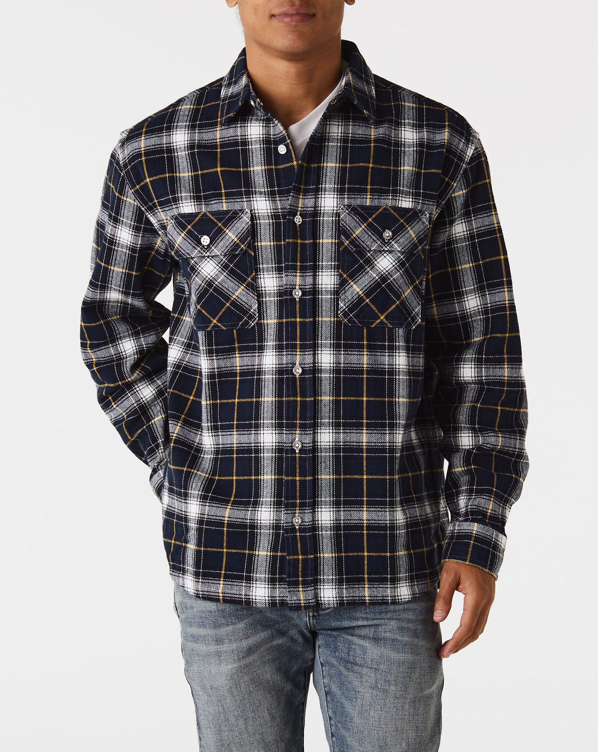 Purple Brand Plaid Flannel Shirt - Rule of Next Apparel