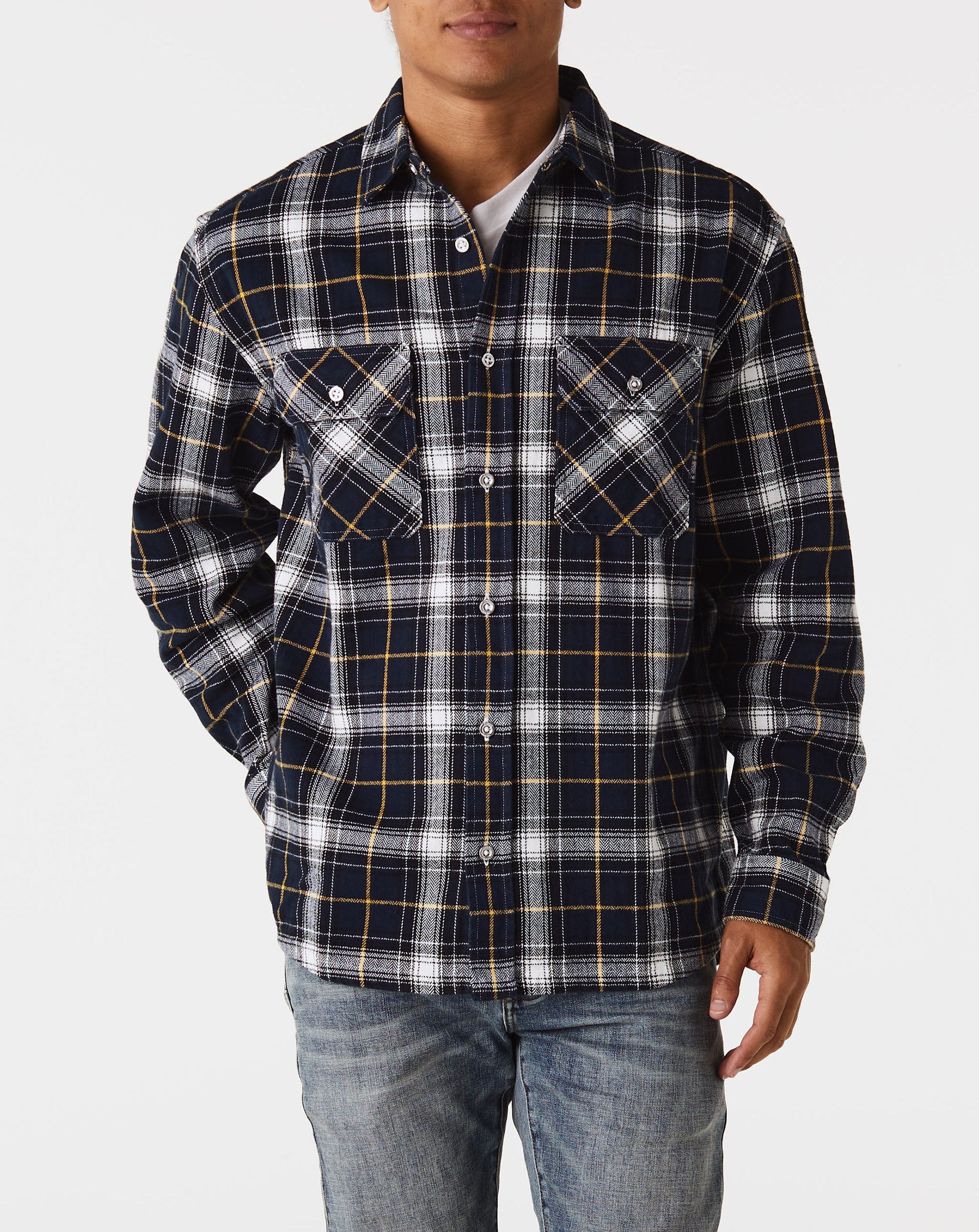Purple Brand Plaid Flannel Shirt - Rule of Next Apparel