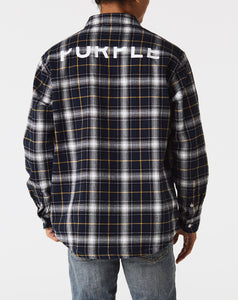 Purple Brand Plaid Flannel Shirt - Rule of Next Apparel