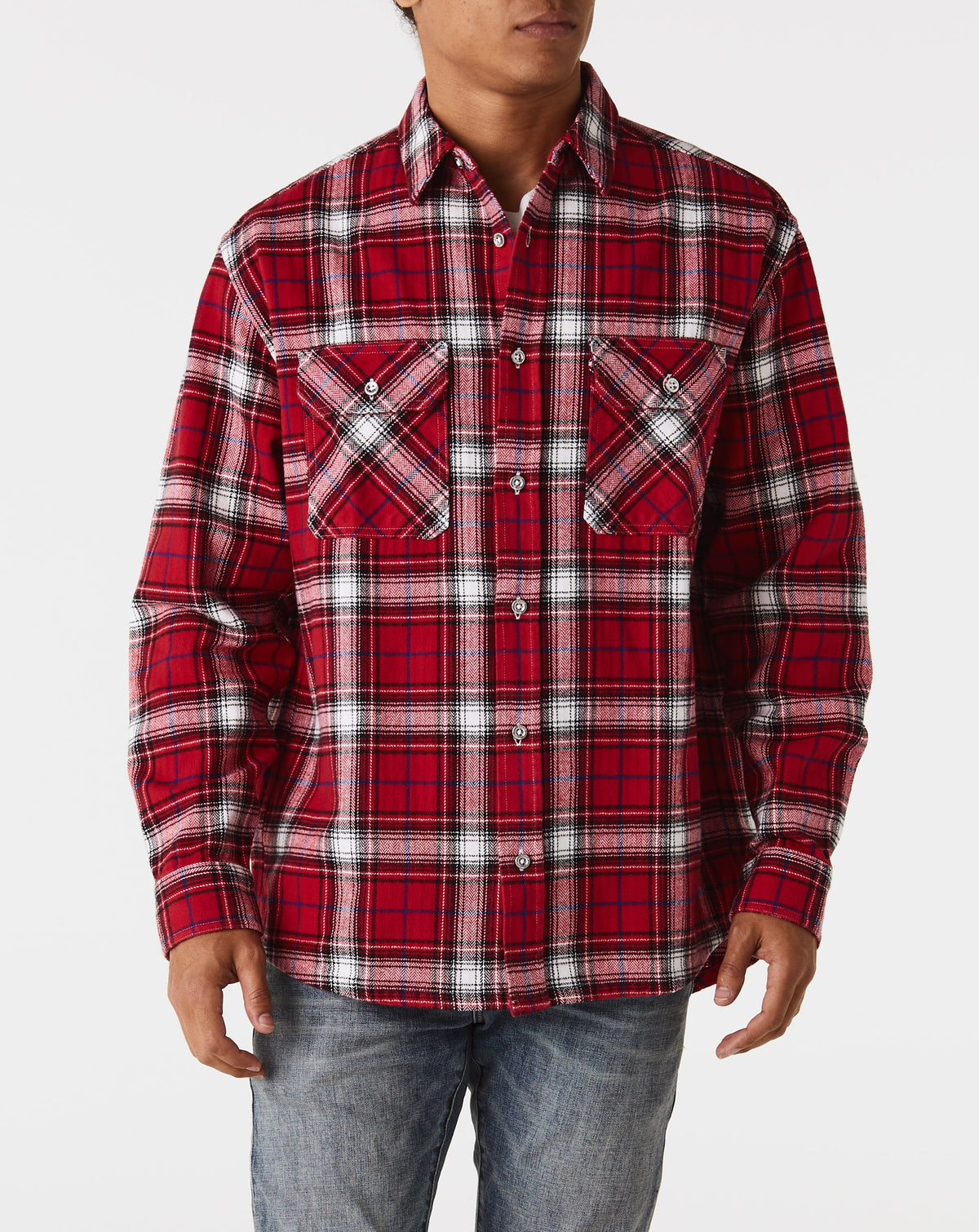 Purple Brand Plaid Flannel Shirt - Rule of Next Apparel