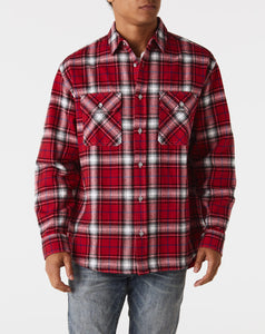 Purple Brand Plaid Flannel Shirt - Rule of Next Apparel