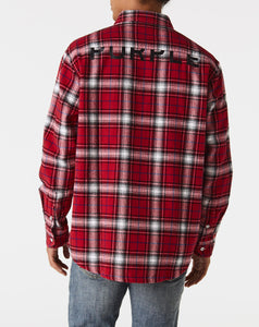 Purple Brand Plaid Flannel Shirt - Rule of Next Apparel