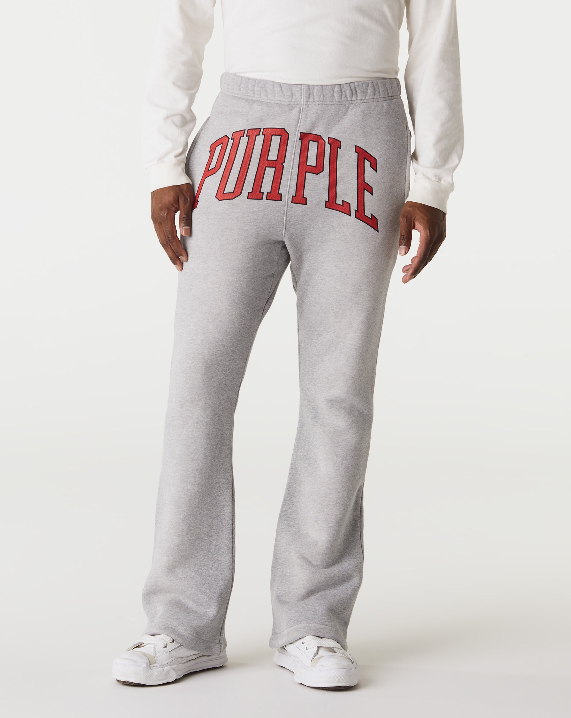 Purple Brand Heavyweight Fleece Flared Pants - Rule of Next Apparel