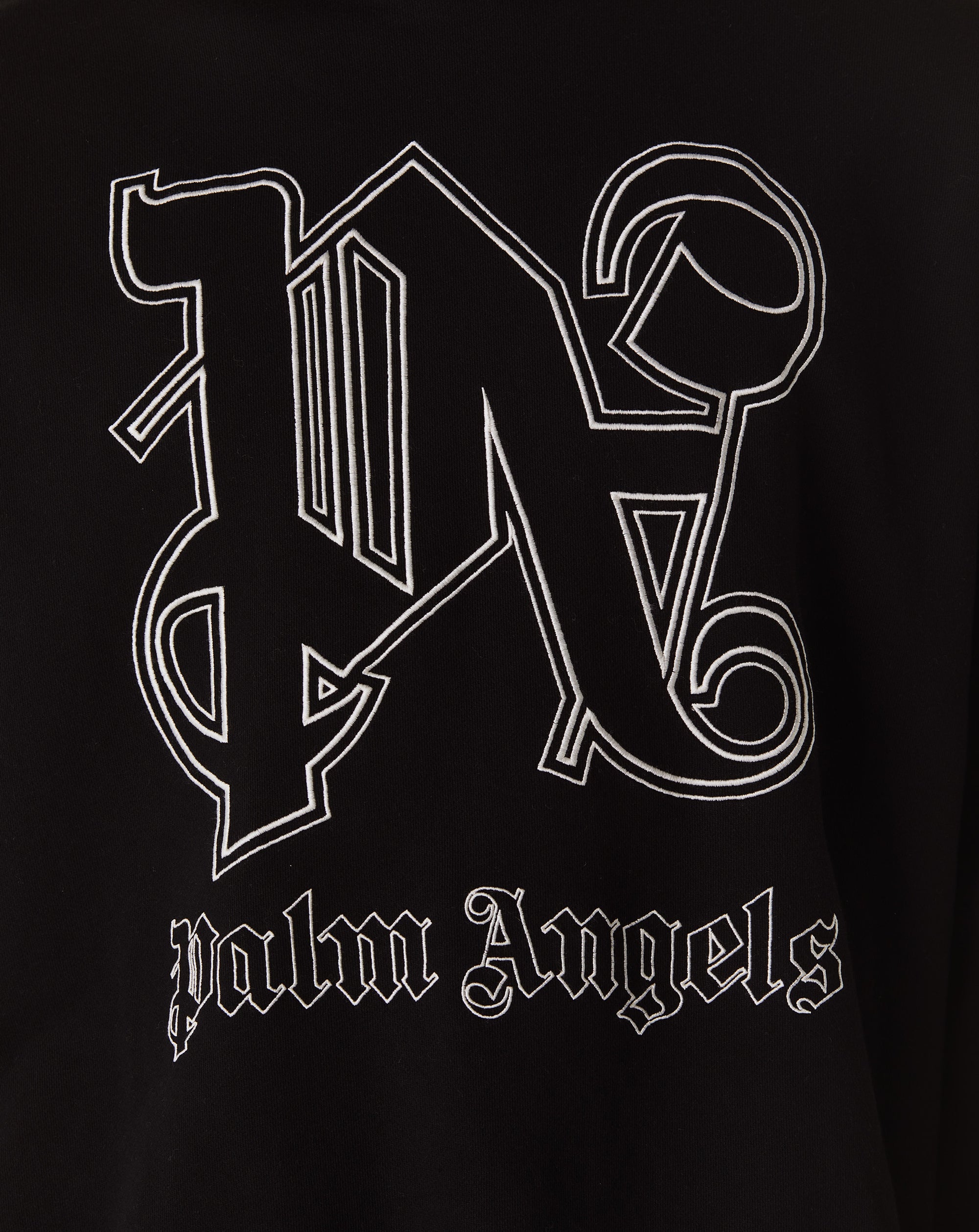 Palm Angels PA Monogram Statement Hoodie - Rule of Next Apparel