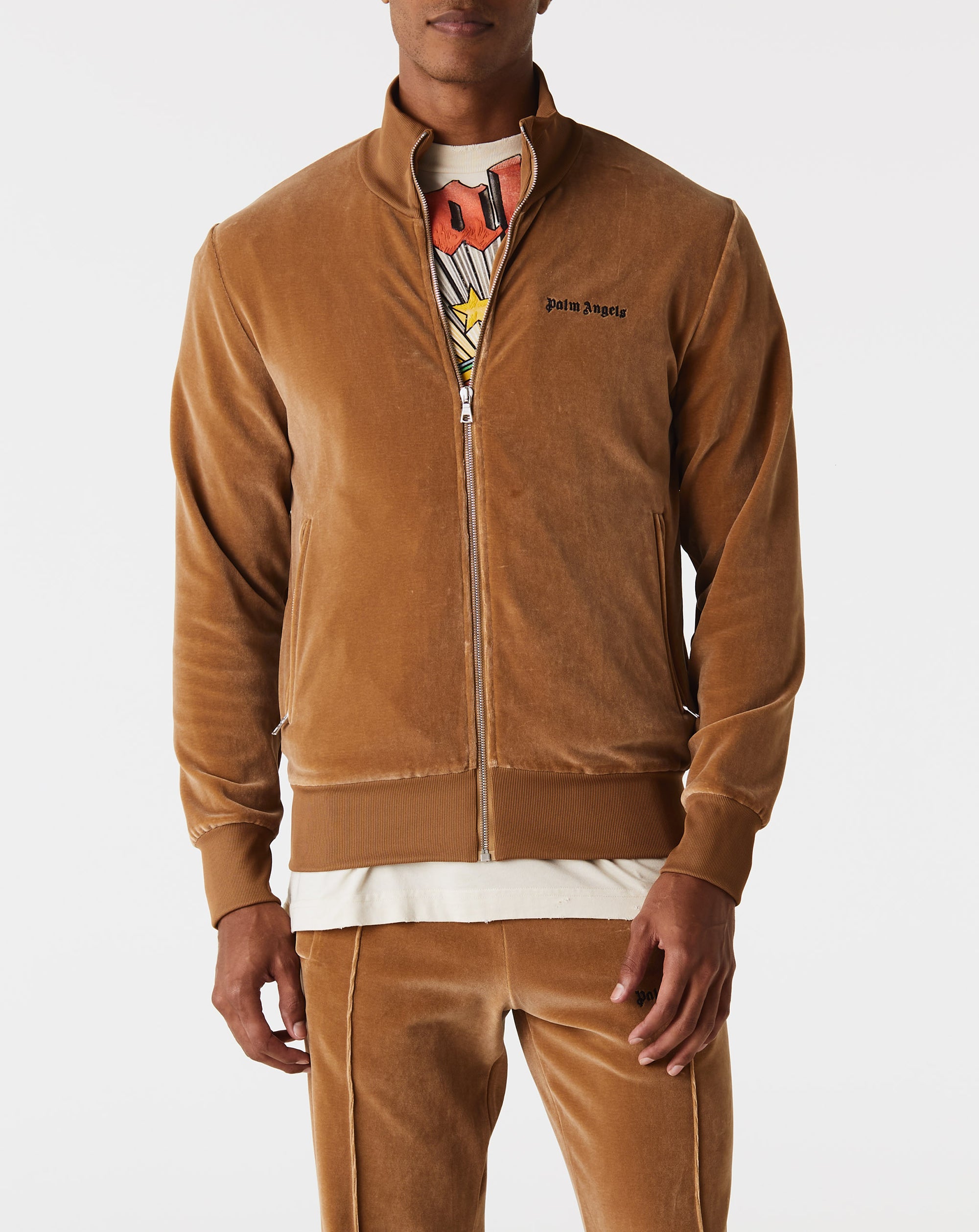 Palm Angels Velvet Track Jacket - Rule of Next Apparel