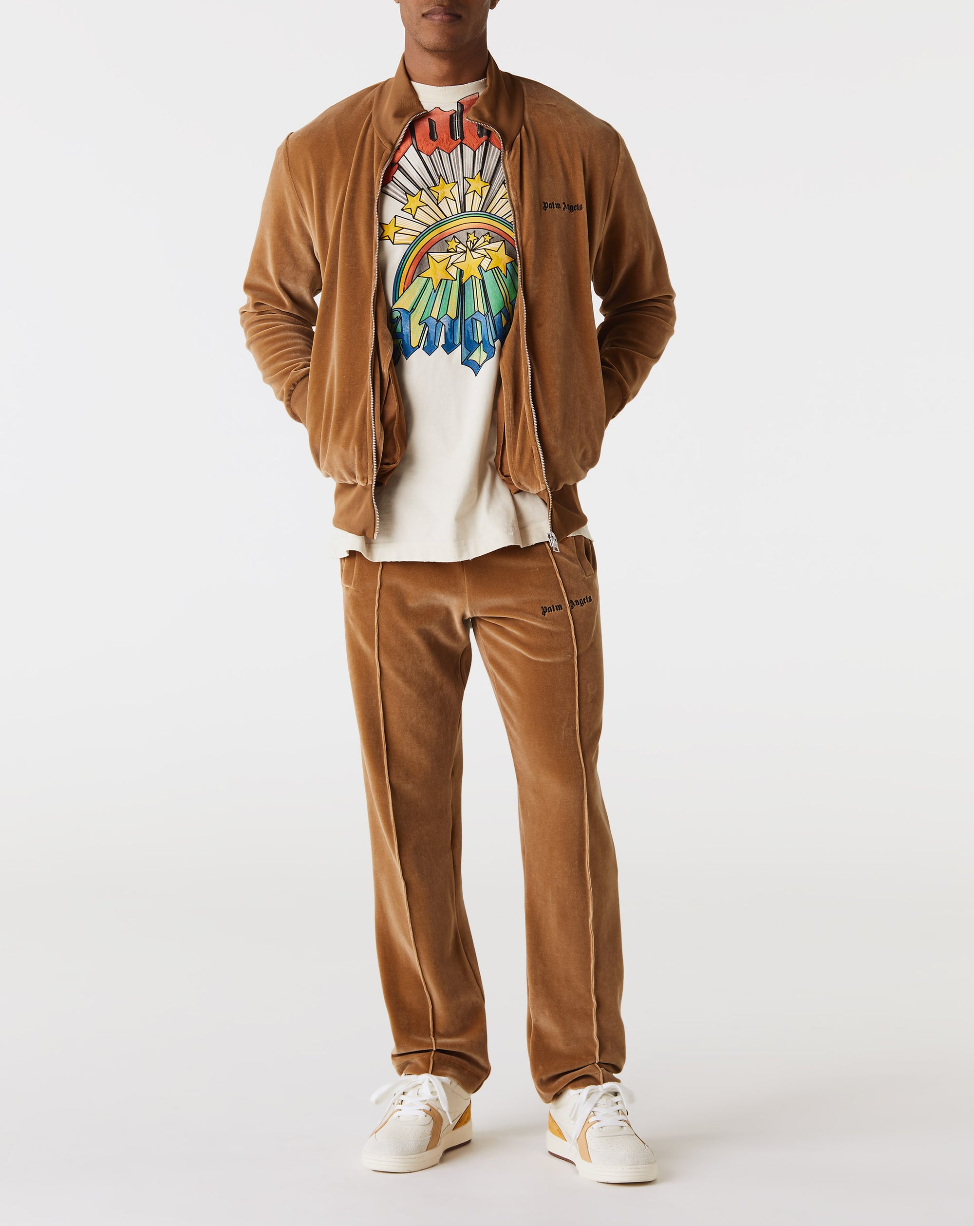 Palm Angels Velvet Track Jacket - Rule of Next Apparel