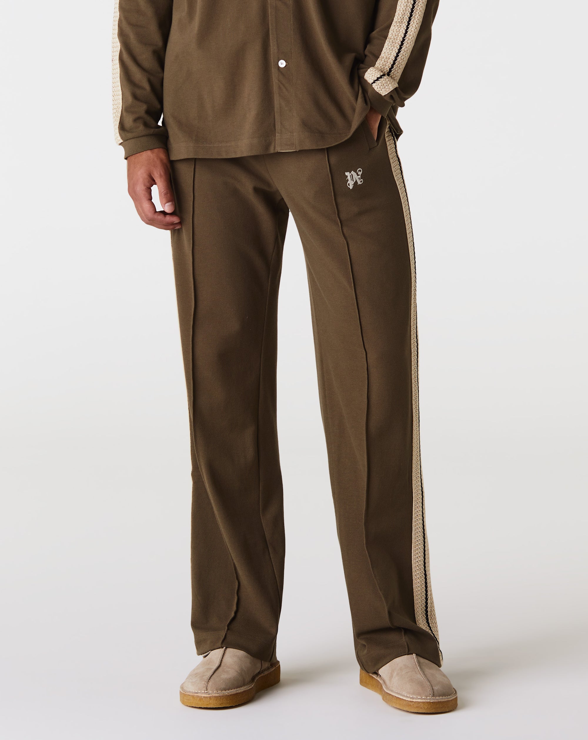 Palm Angels PA Monogram Piquet Track Pants - Rule of Next Apparel
