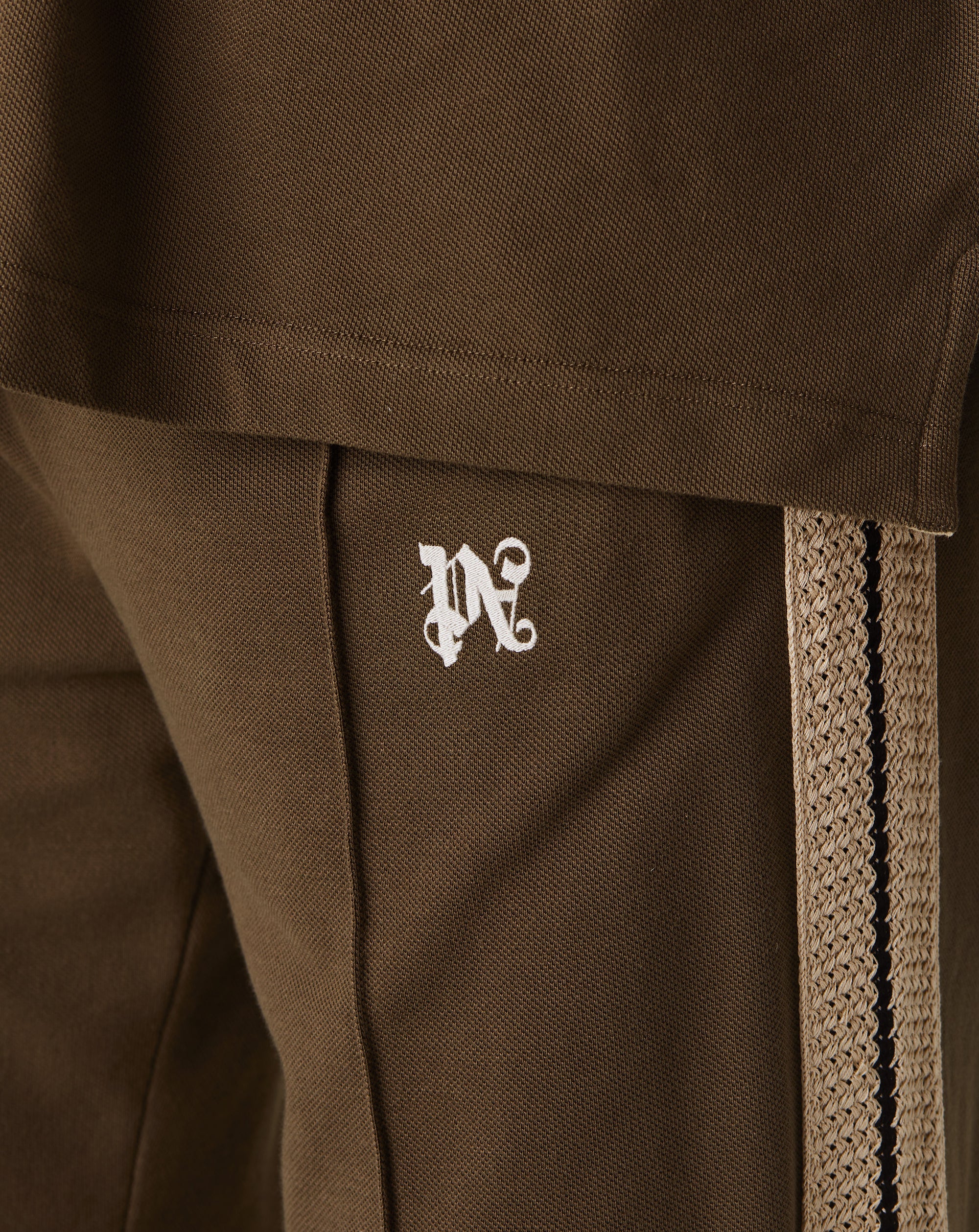 Palm Angels PA Monogram Piquet Track Pants - Rule of Next Apparel
