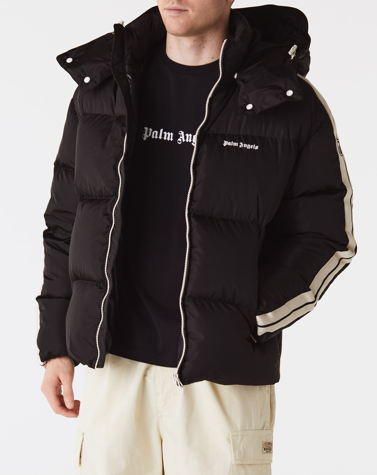 Palm Angels Hooded Track Jacket - Rule of Next Apparel