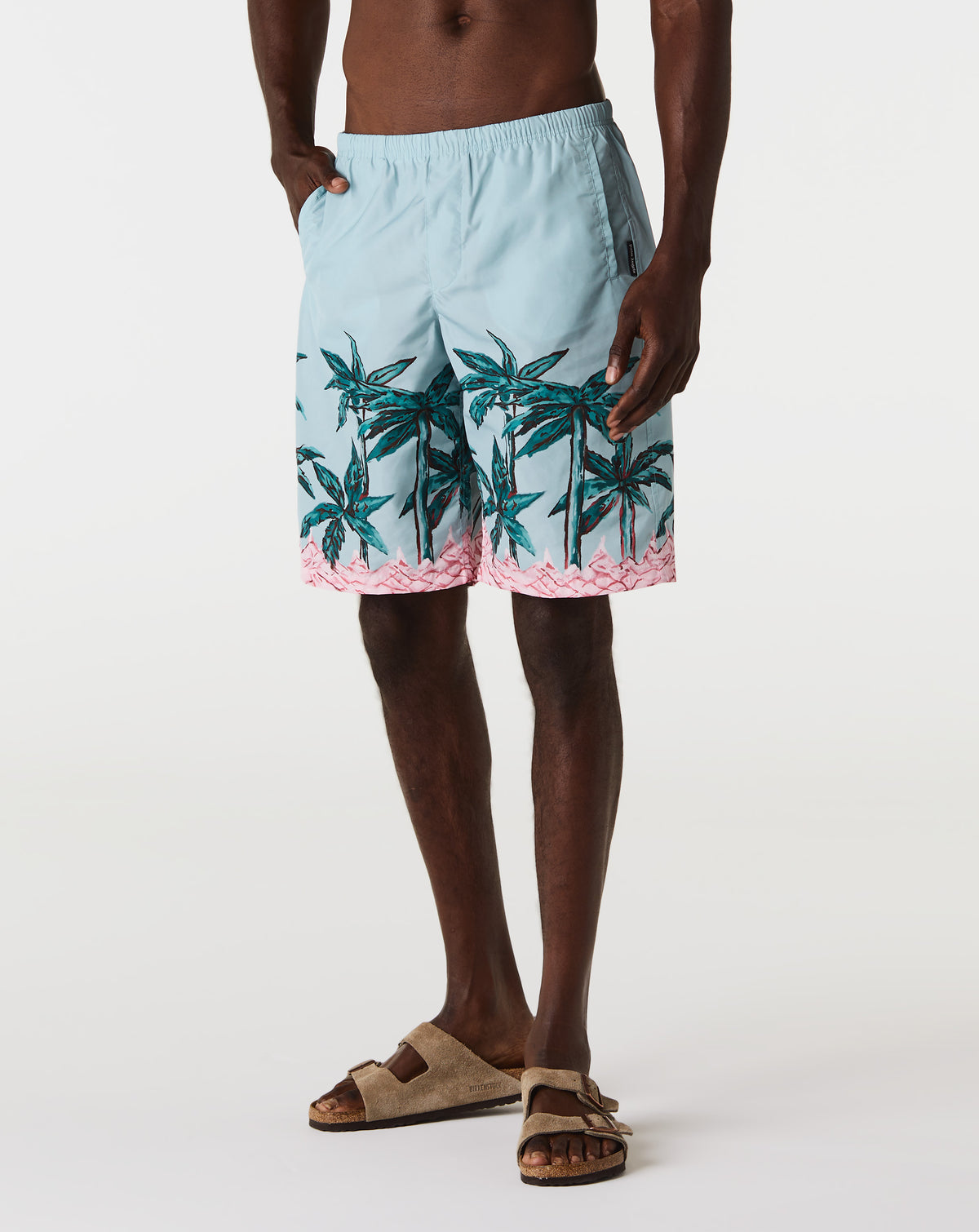 Palm Angels Palms Row Long Swimshorts - Rule of Next Apparel