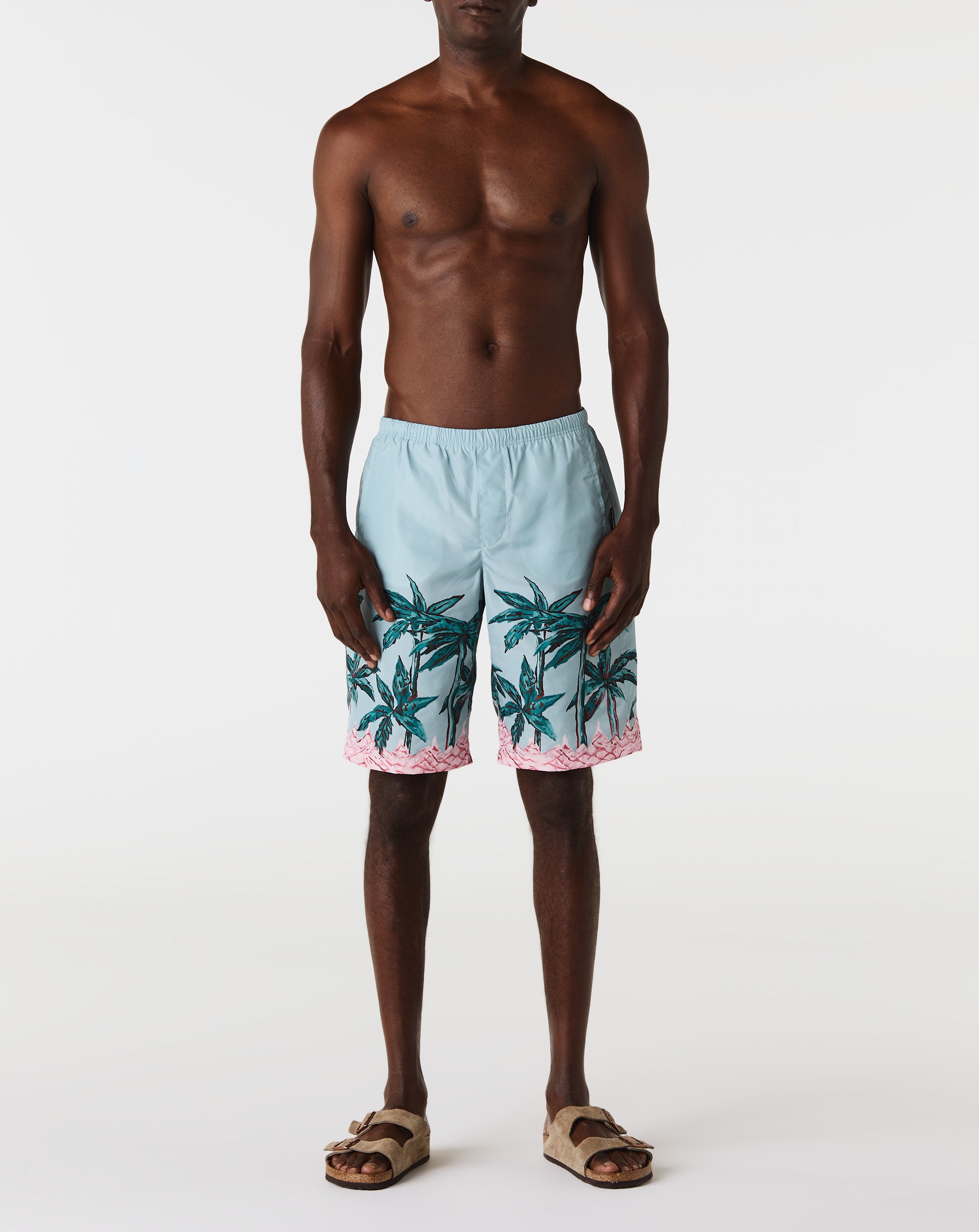 Palm Angels Palms Row Long Swimshorts - Rule of Next Apparel